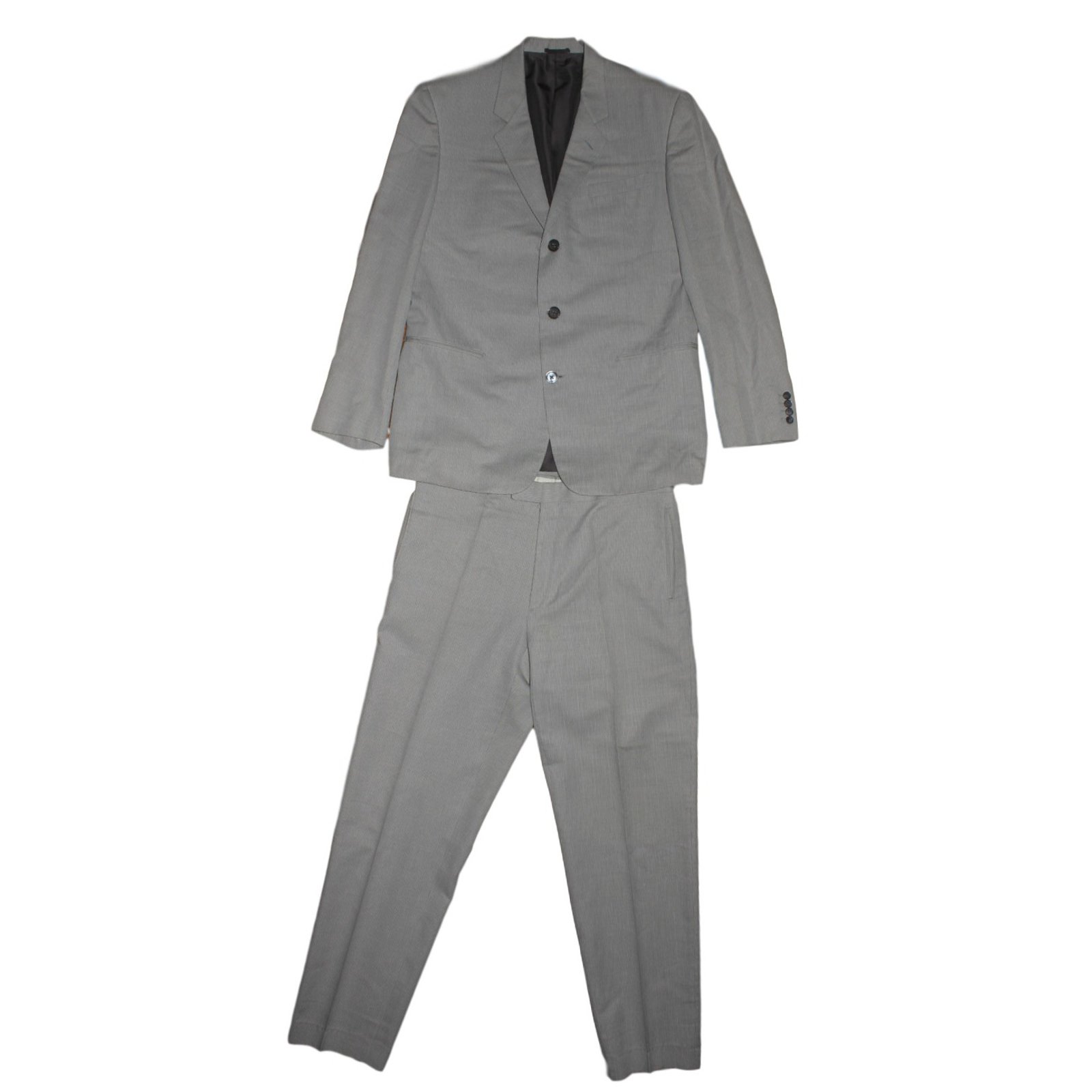 Wool jumpsuit Louis Vuitton Grey size 38 FR in Wool - 37785400