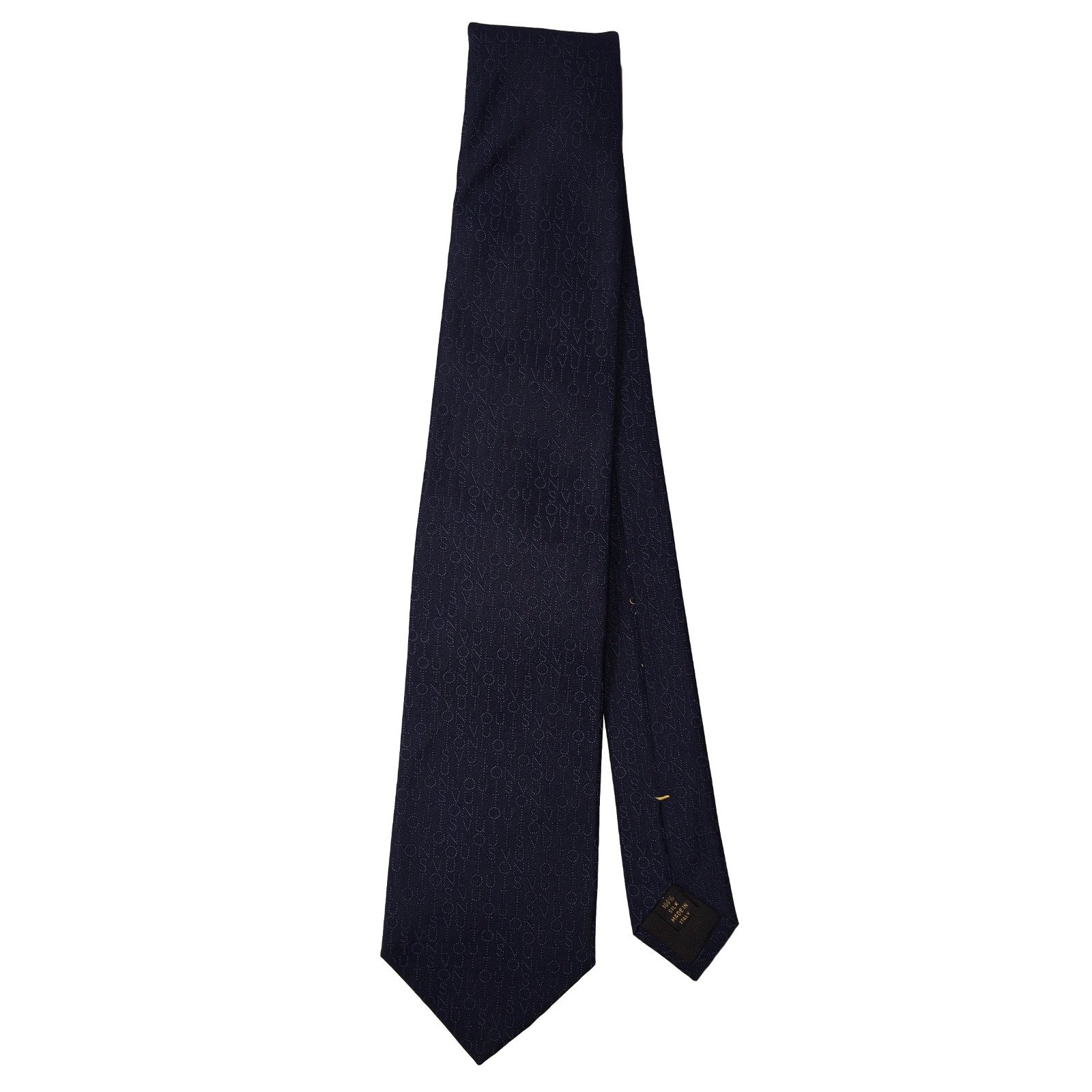 Louis Vuitton cravatta Blu Seta ref.39725 - Joli Closet