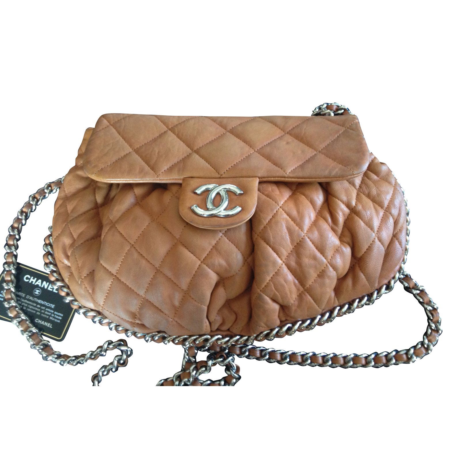 chanel tan crossbody