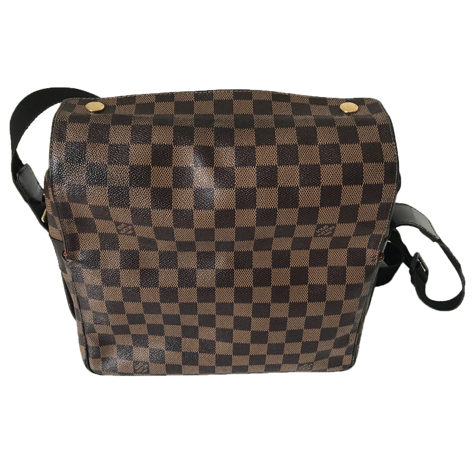 Louis Vuitton Naviglio messenger bag Brown Cloth ref.39918 - Joli