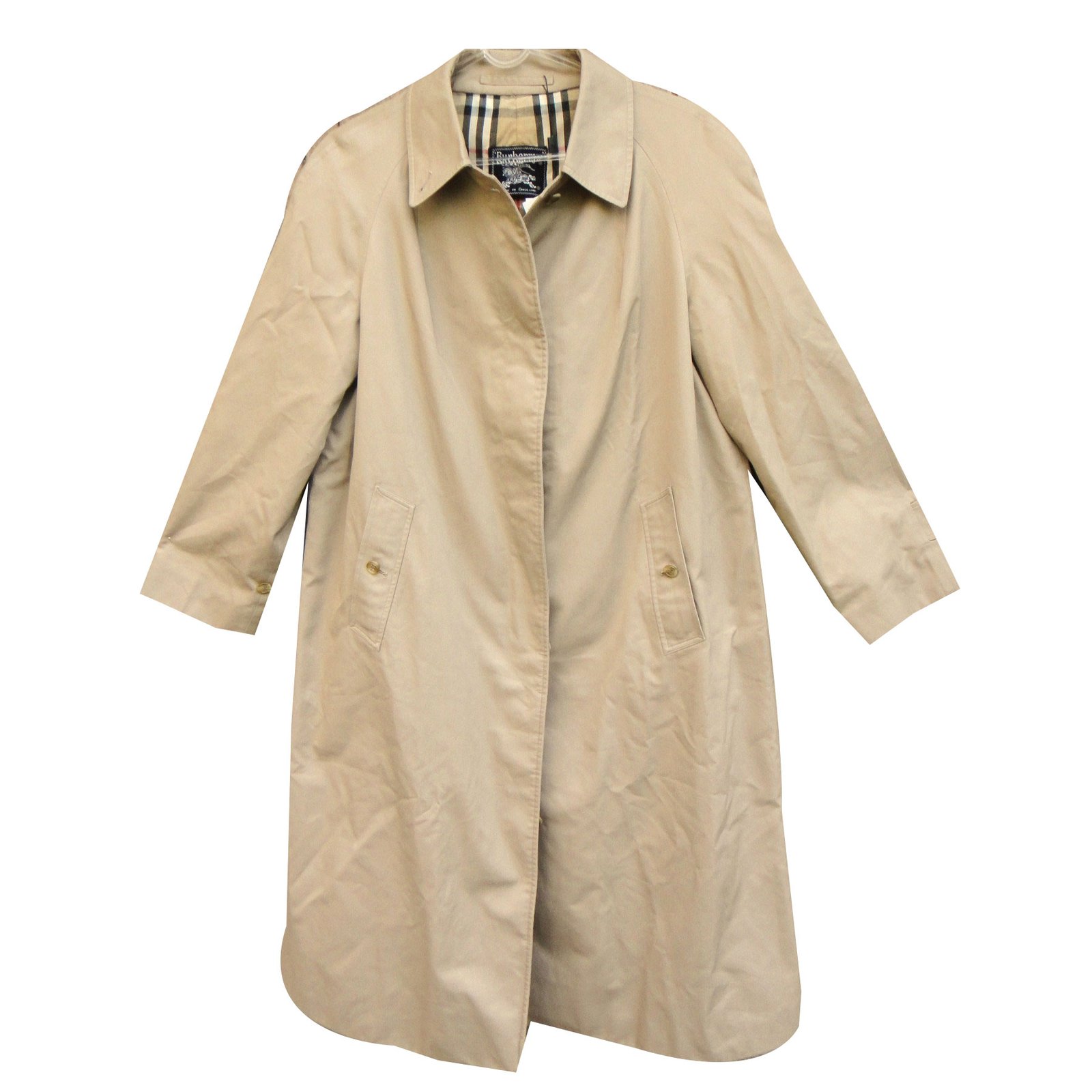 burberry polyester coat