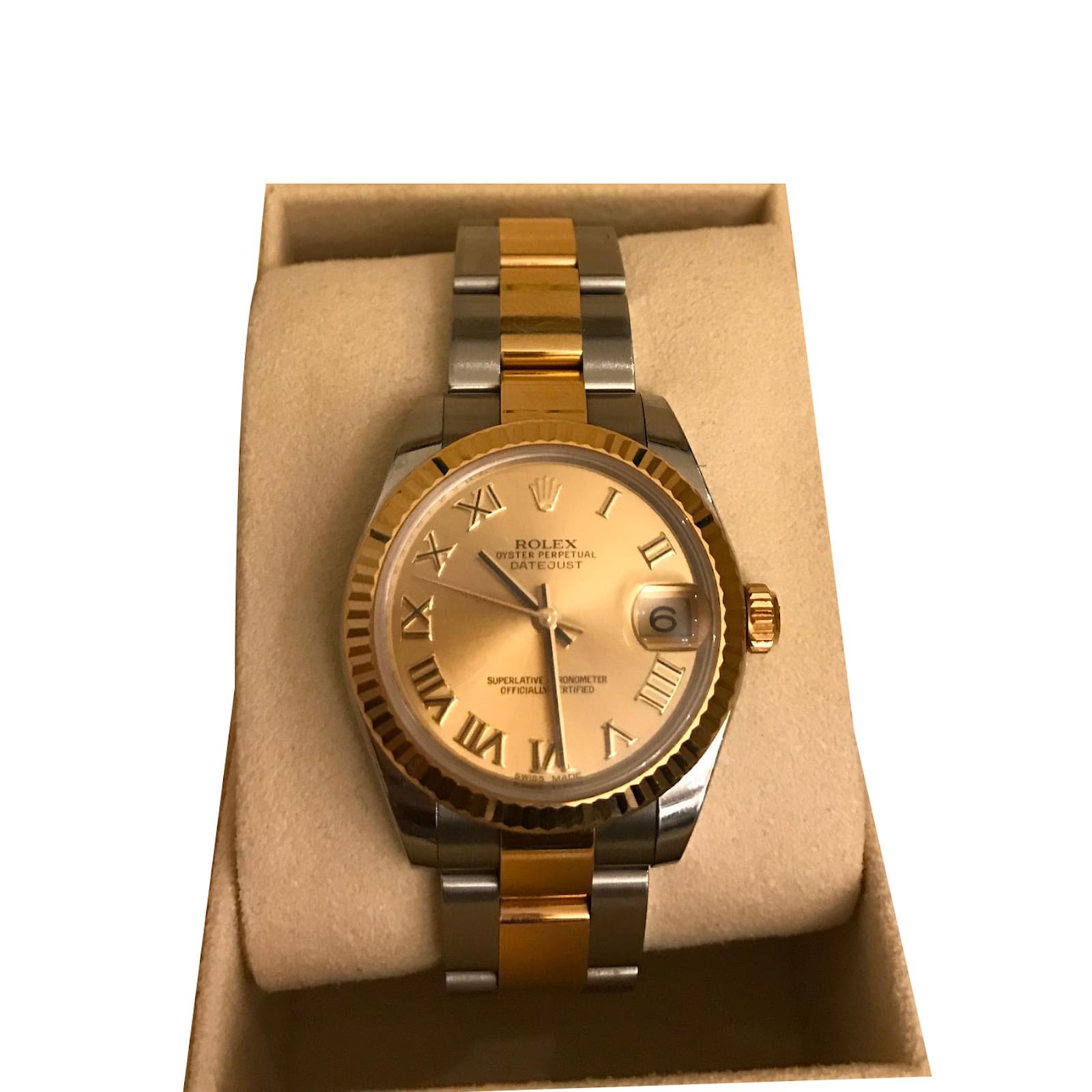 Rolex Orologio raffinato D'oro Acciaio Oro giallo ref.40131 - Joli Closet
