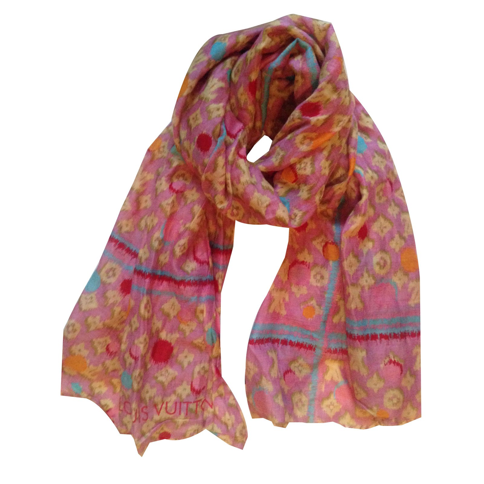 cotton and silk scarves
