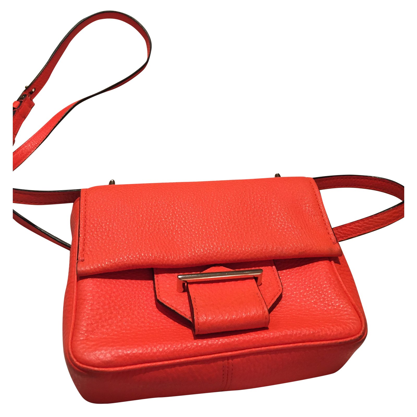 Bolsa rosa por Reed Krakoff | Bags, Leather satchel handbags, Chic bags