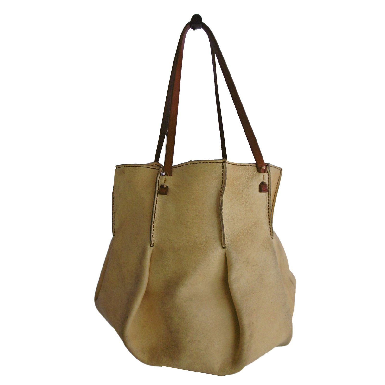 Autre Marque Henry Cuir for Barneys New York Bucket Tote Bag Brown ...