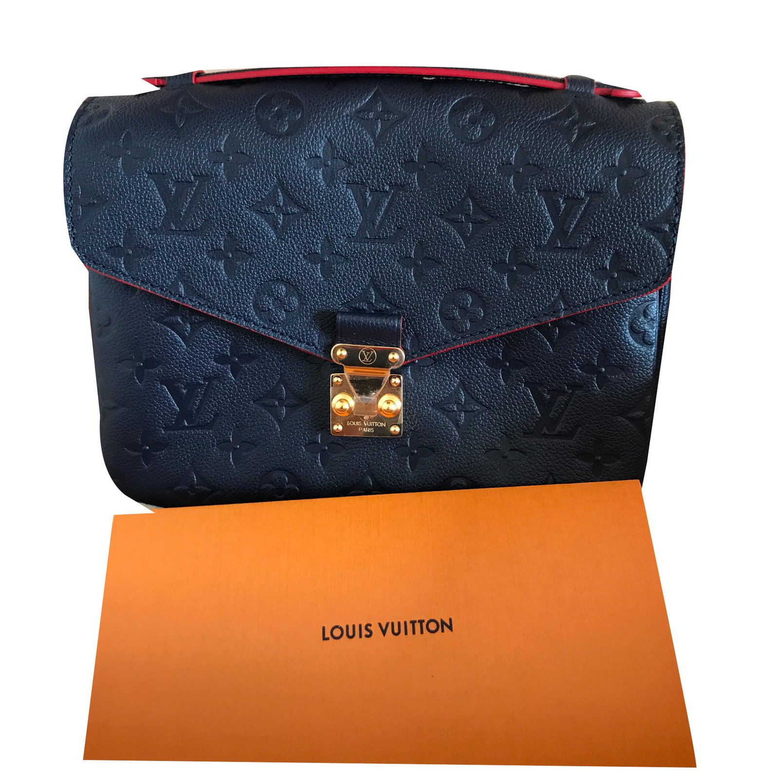 Louis Vuitton, Bags, Louis Vuitton Pochette Metis Navyred