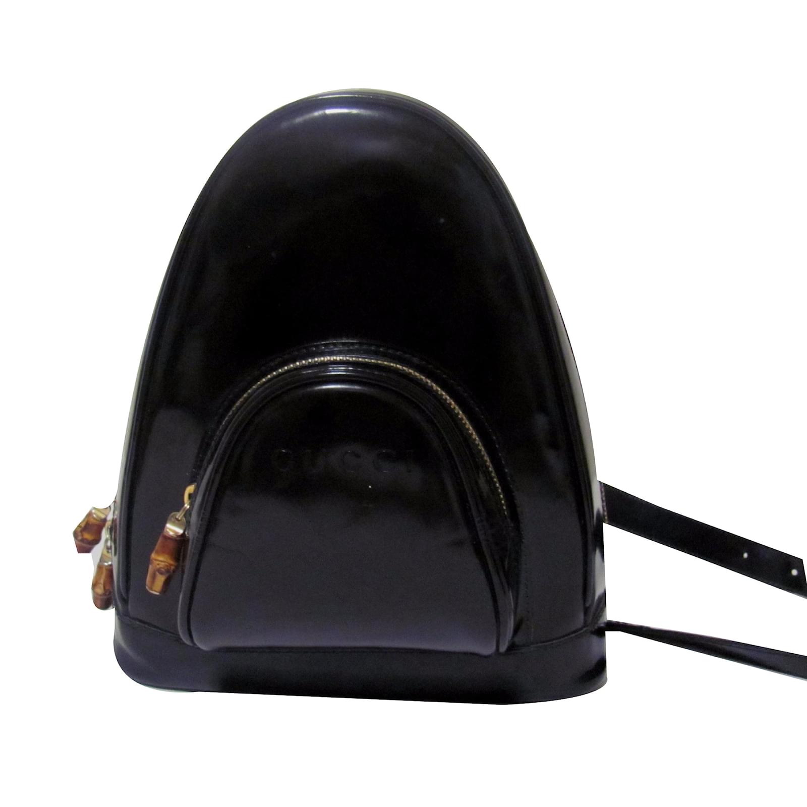 sac a dos vernis noir
