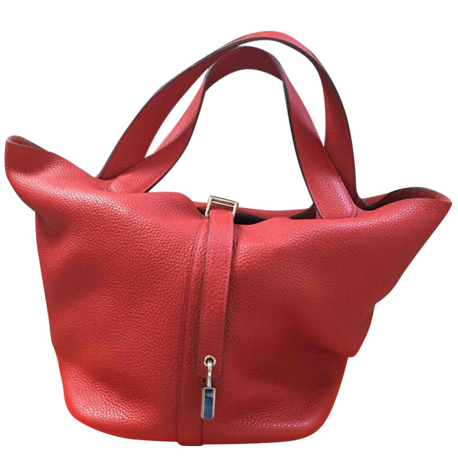 Hermès Picotin GM Red Leather ref.42820 - Joli Closet