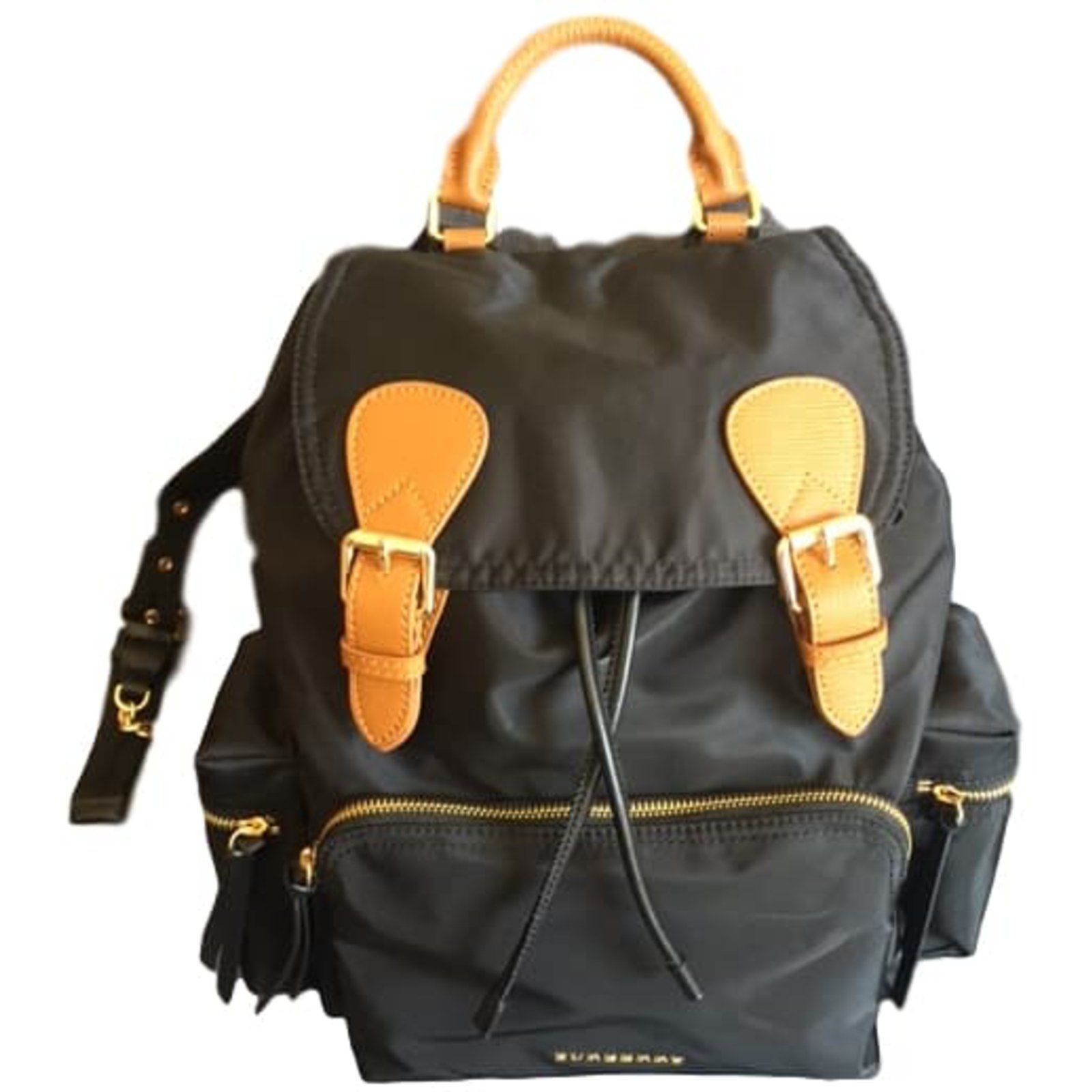 Burberry Burberry Backpack Backpacks Nylon Black Ref Joli Closet
