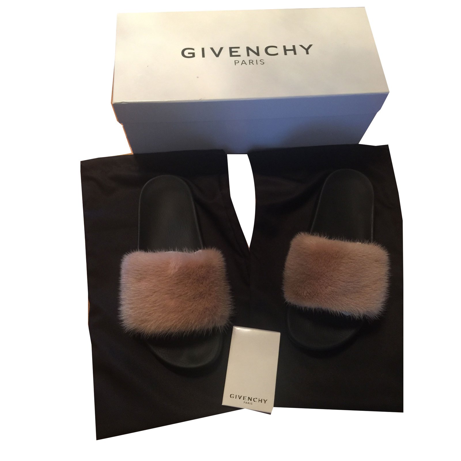 givenchy fur mules