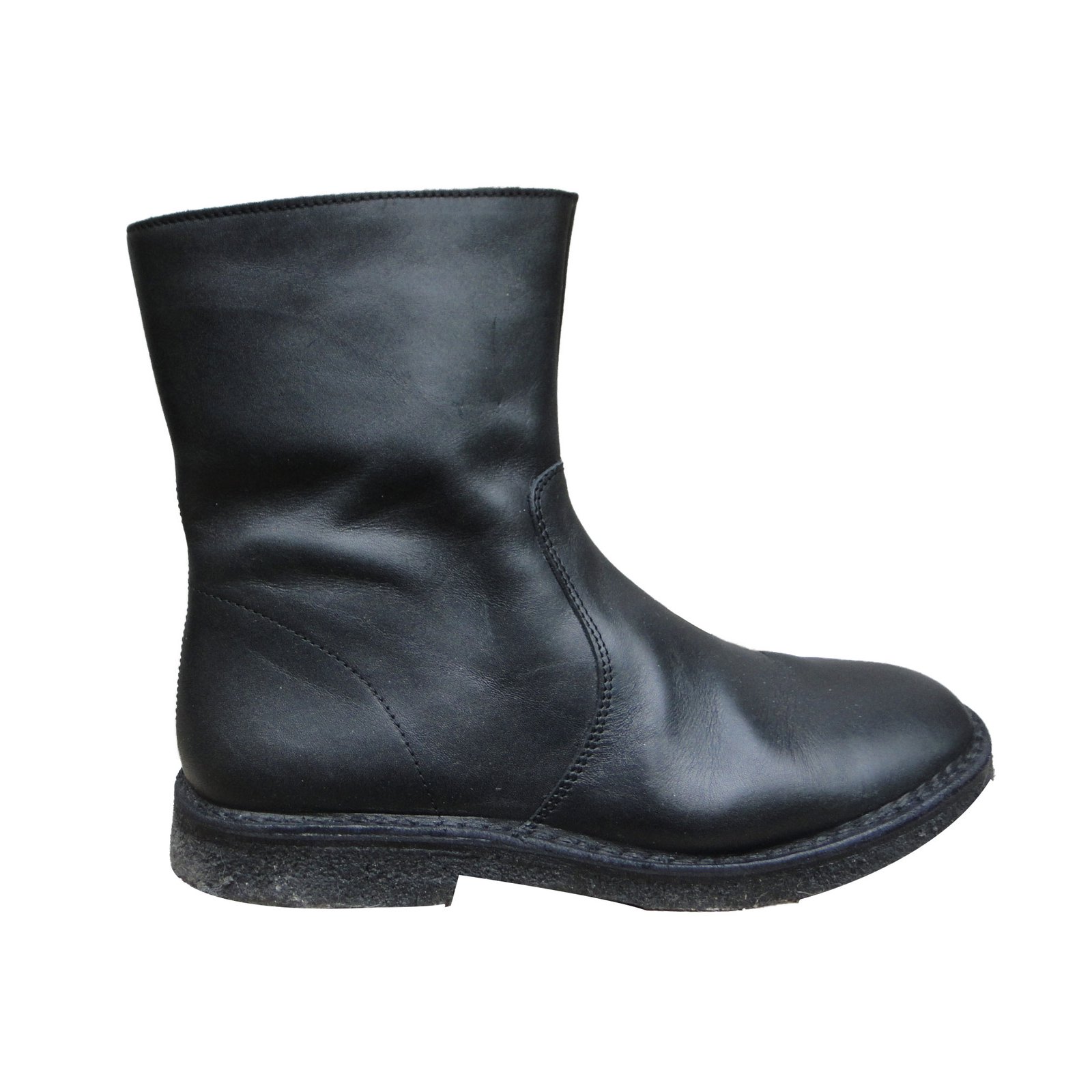 Apc Boots Black Leather ref.43363 - Closet