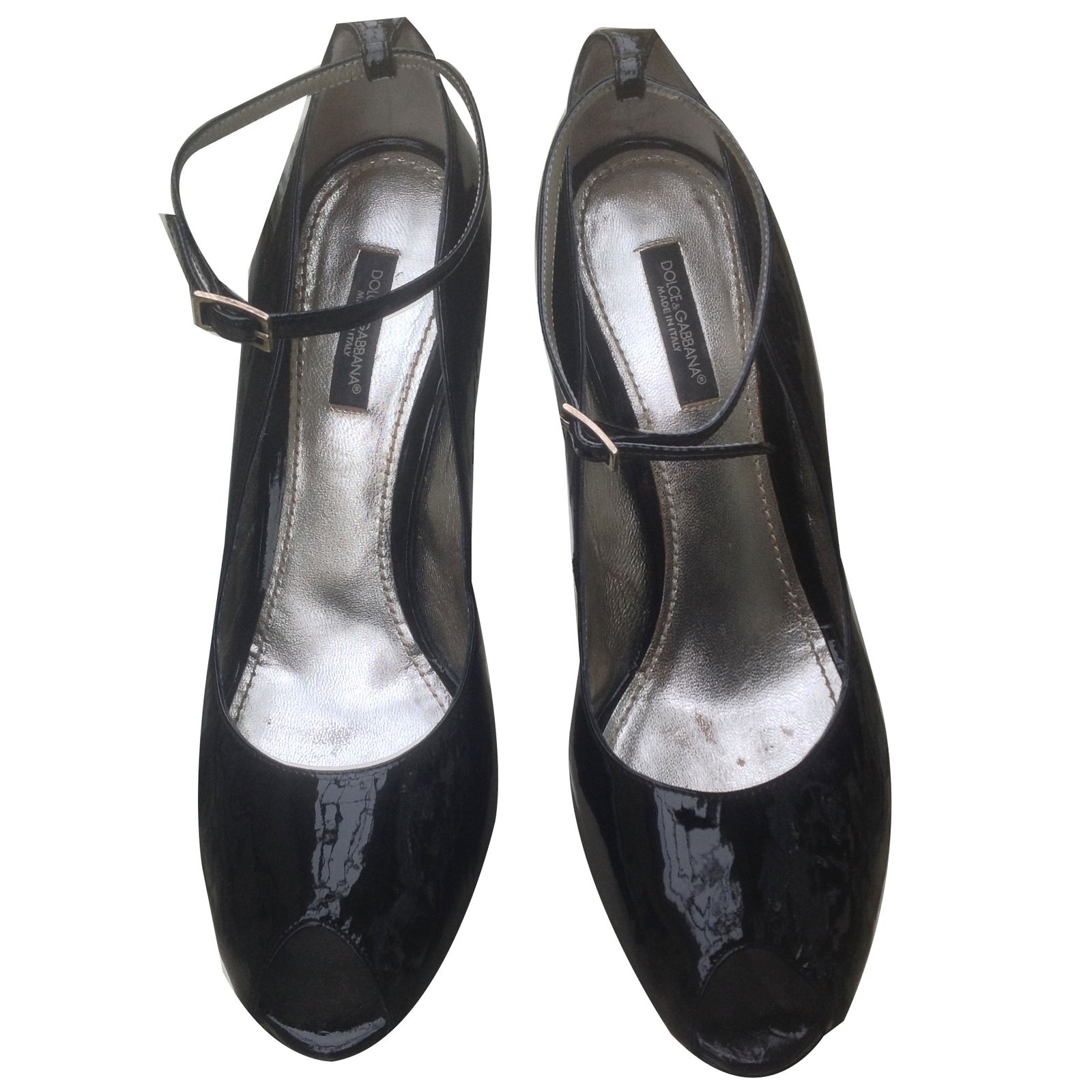 Dolce & Gabbana Heels Black Patent leather ref.43408 - Joli Closet