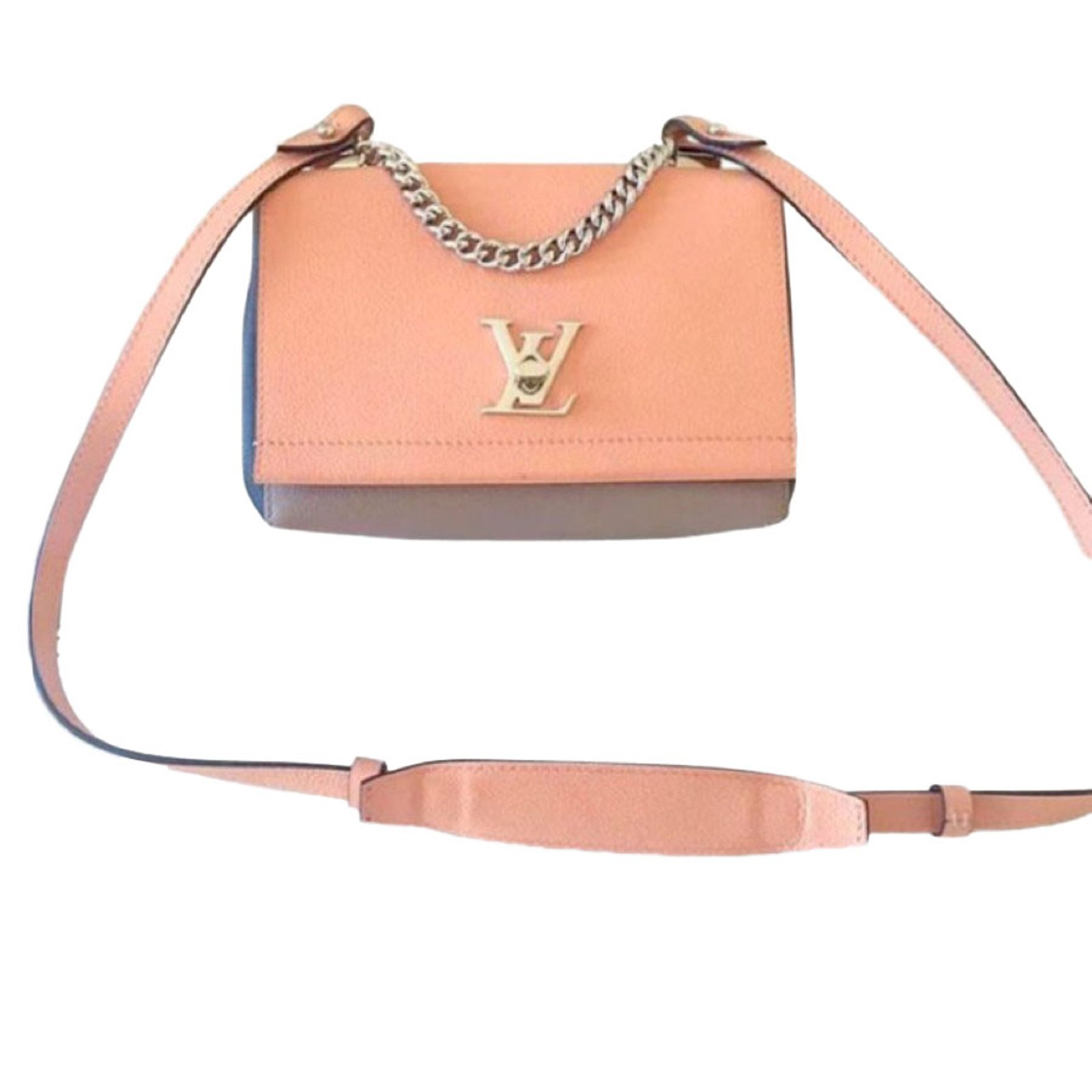 Louis Vuitton Handbag LOCKME II BB Handbags Leather Multiple colors ref.44104 - Joli Closet