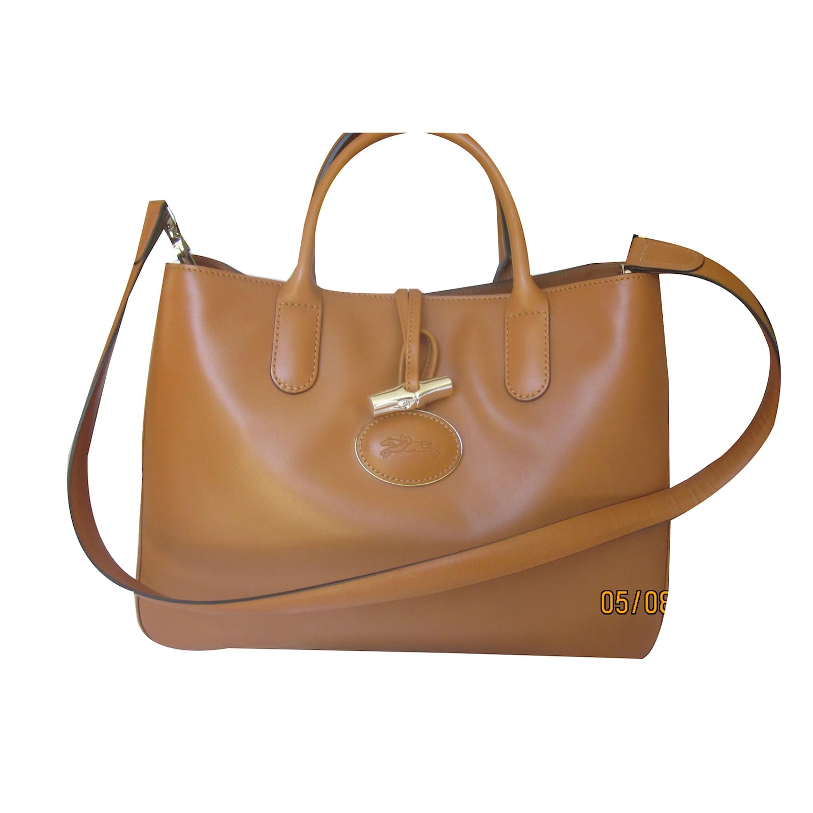 longchamp roseau caramel