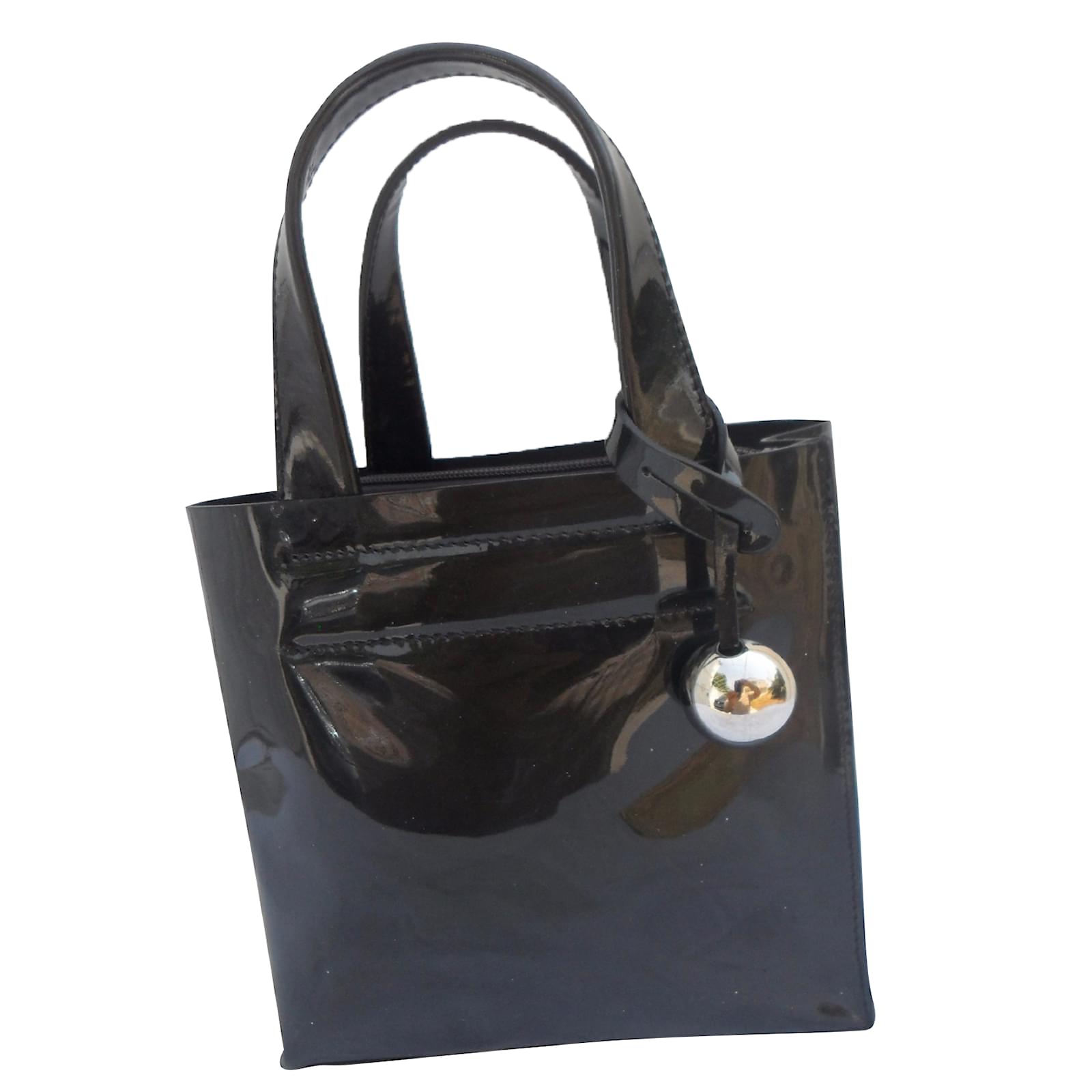 furla patent leather bag