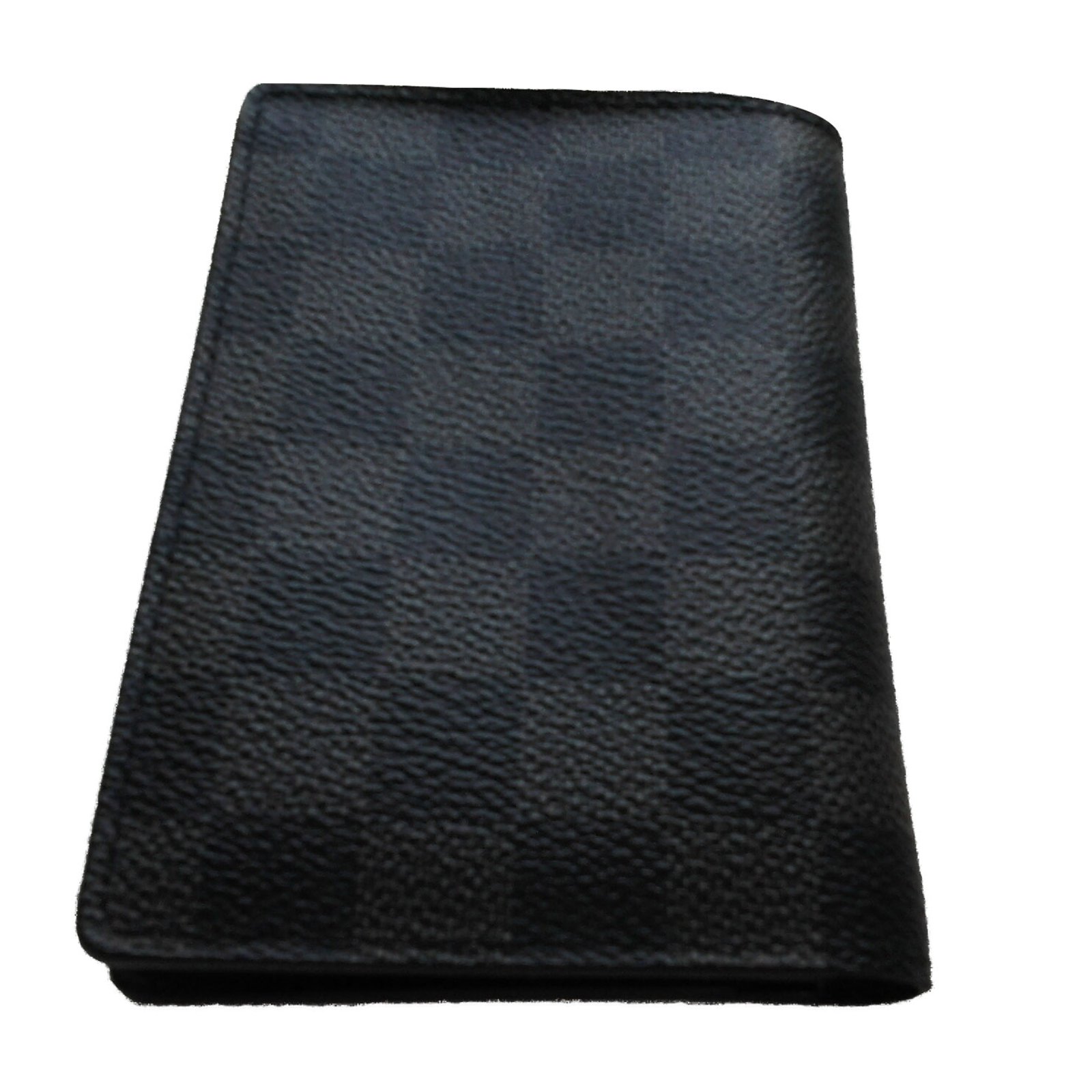Louis Vuitton Damier Graphite wallet Wallets Small accessories Leather Black ref.45444 - Joli Closet