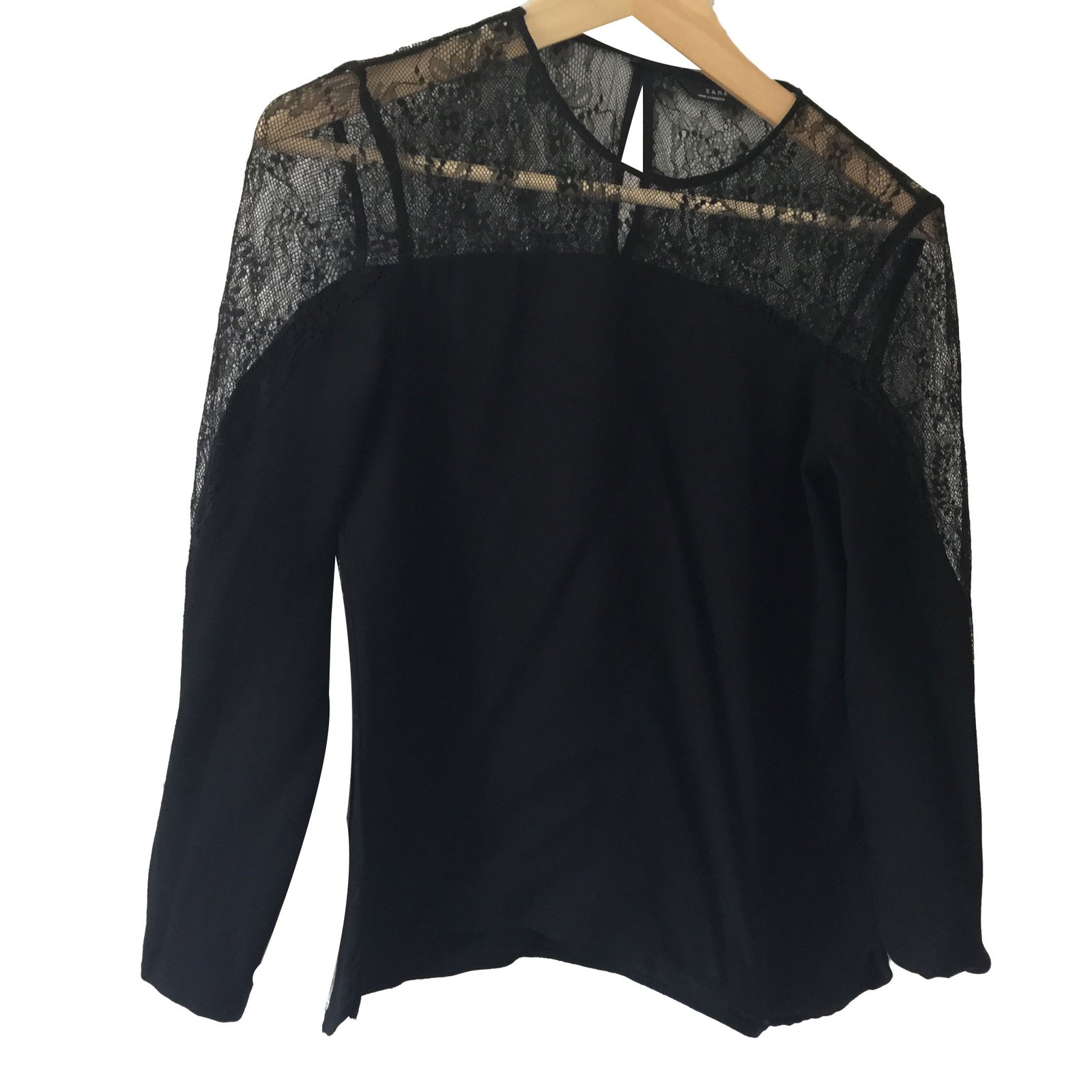 Zara Tops Black Polyester ref.45620 - Joli Closet