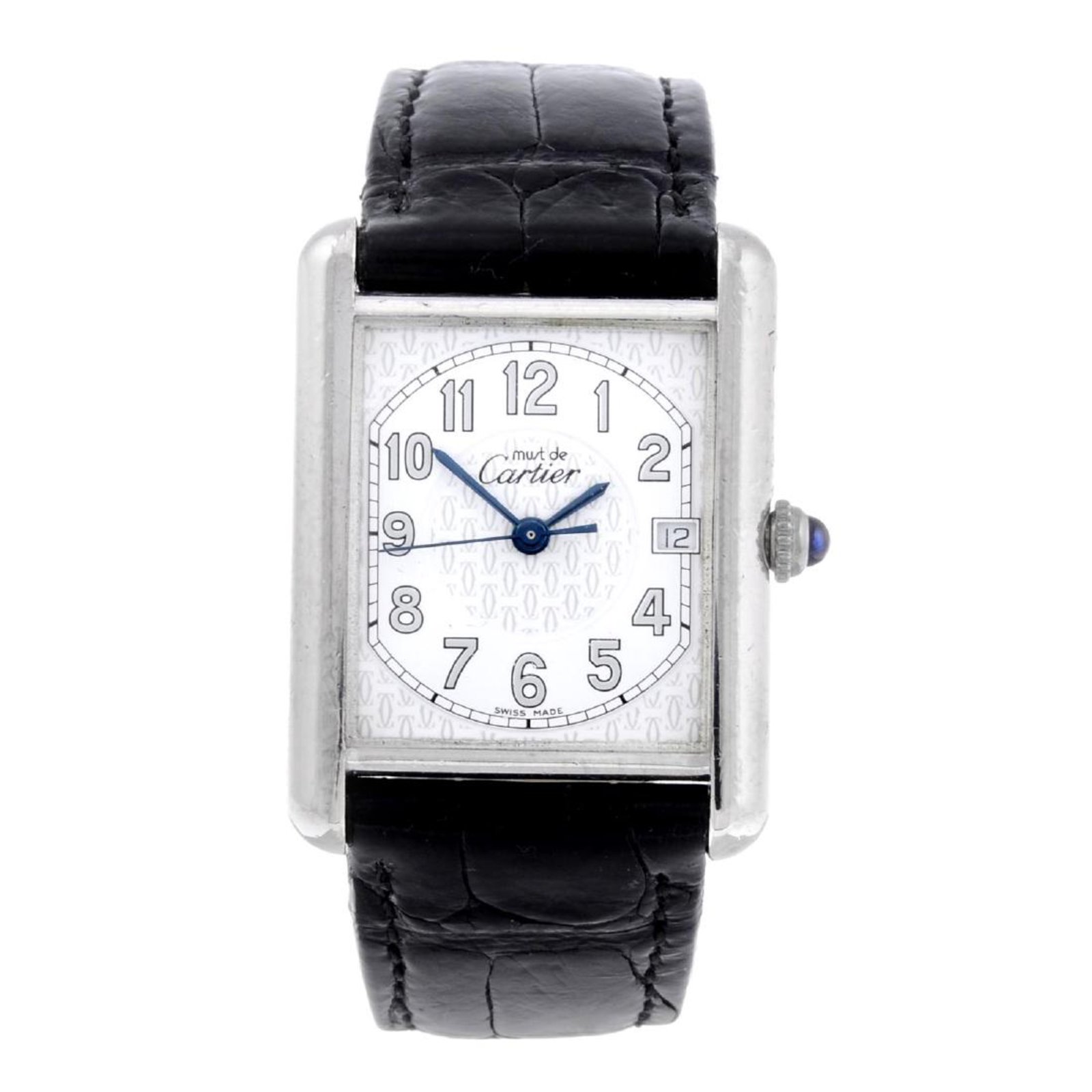 CARTIER Watch Must Tank GM with date display