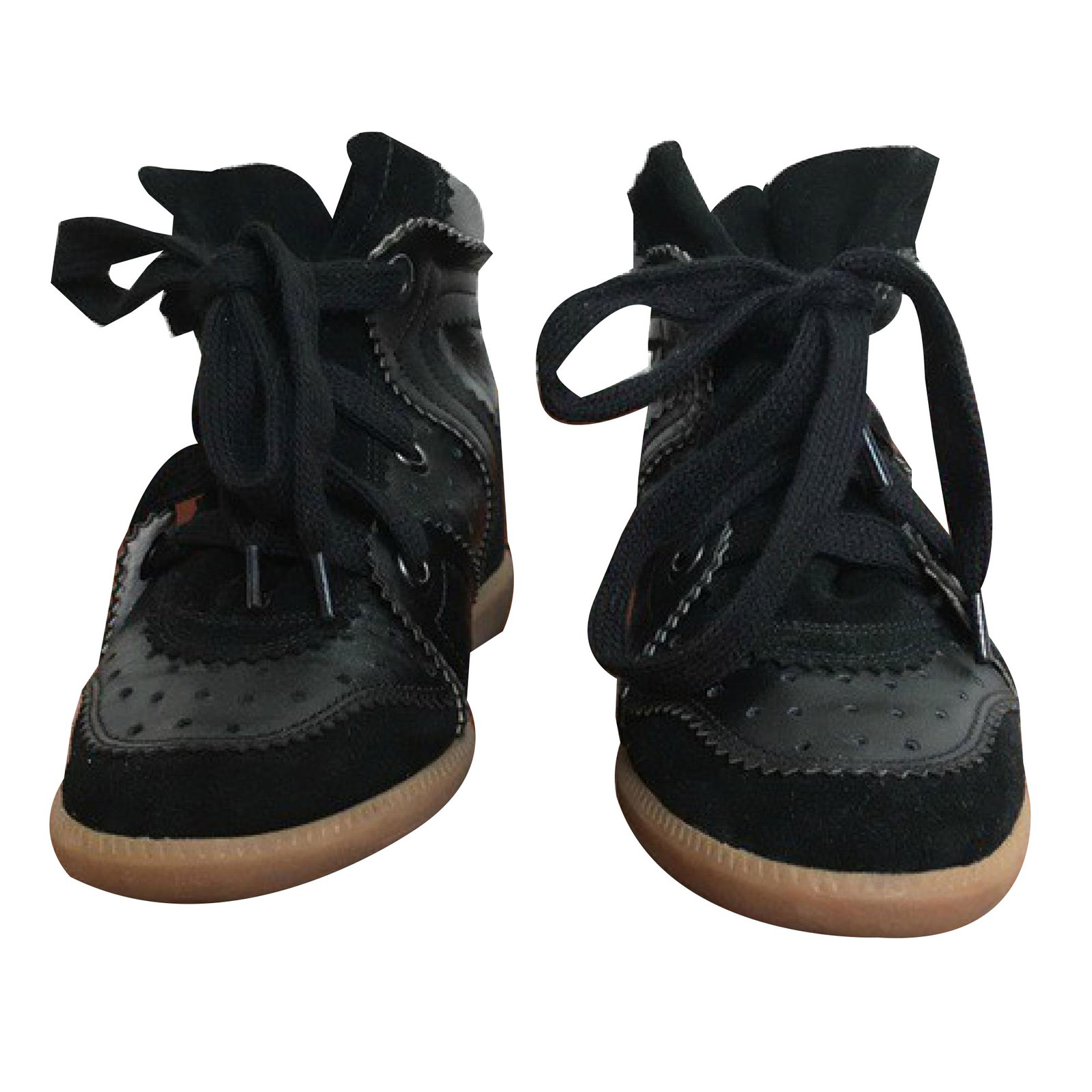 Chirurgie schaamte Christchurch Isabel Marant Sneakers Black Leather ref.46067 - Joli Closet