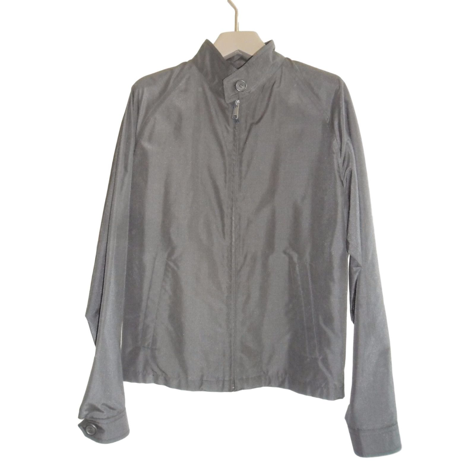 Prada Jacket Dark grey Silk ref.46155 - Joli Closet