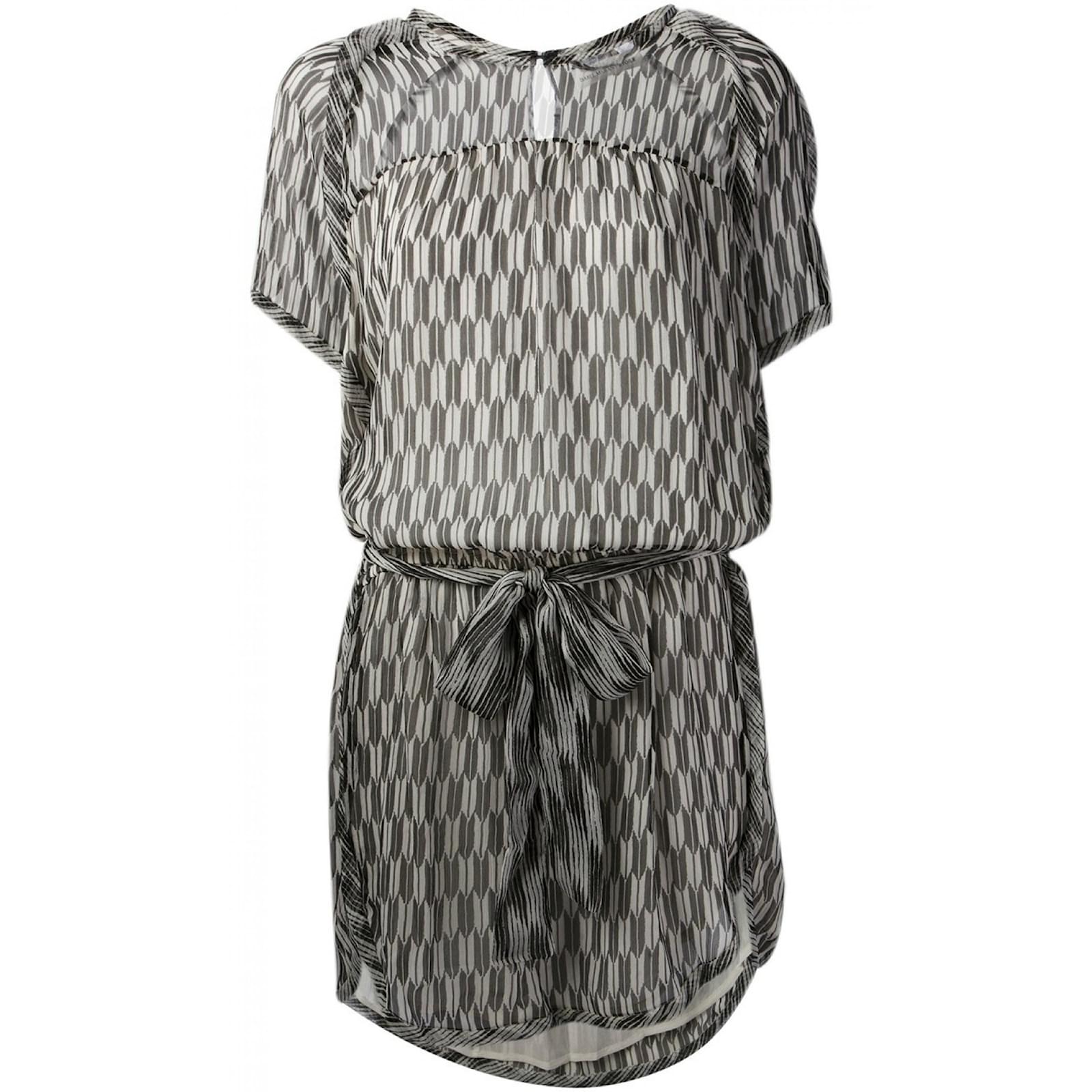 Isabel Marant Etoile Zaggy Black Silk 