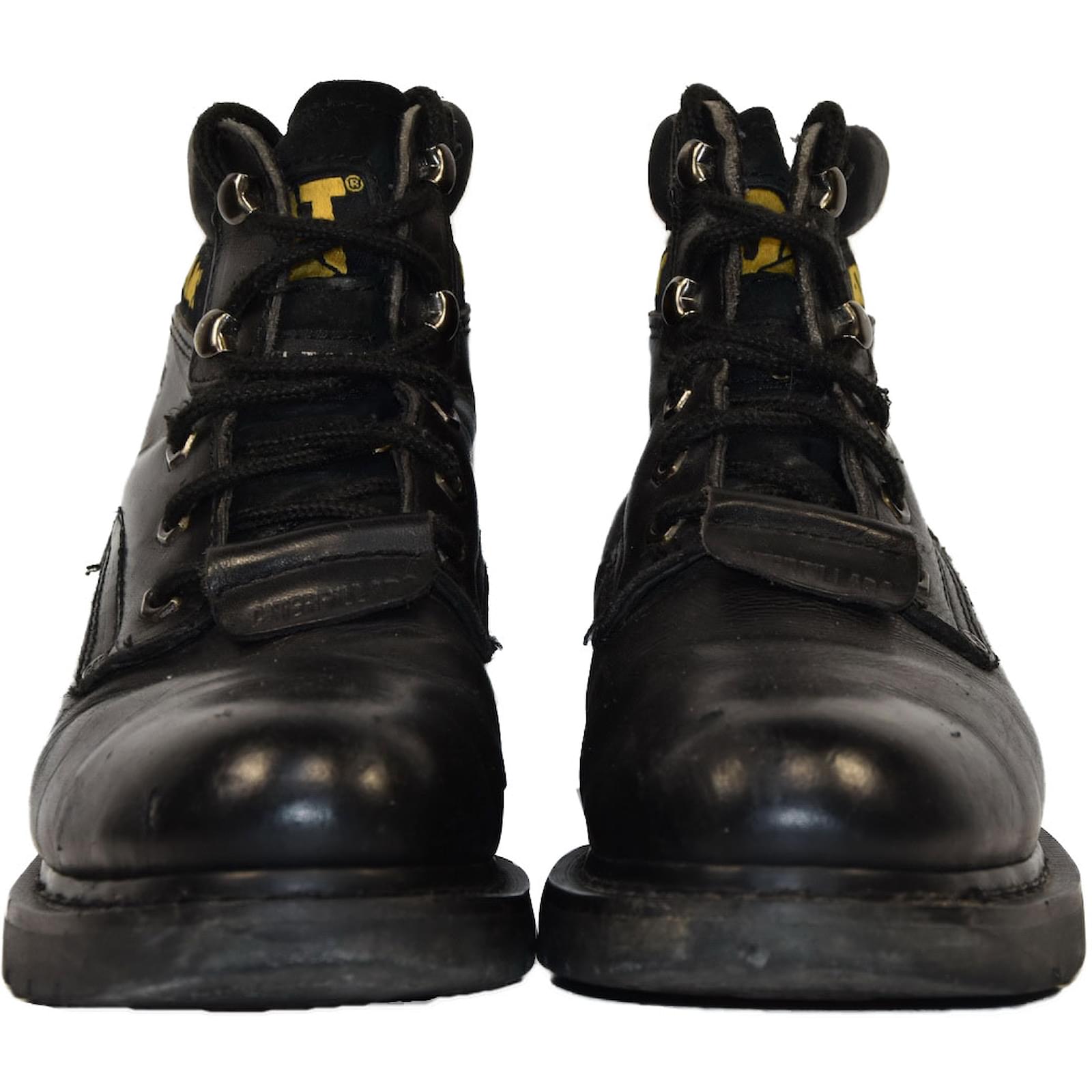 Autre Marque Botas CATERPILLAR Negro Cuero ref.46273 - Joli Closet