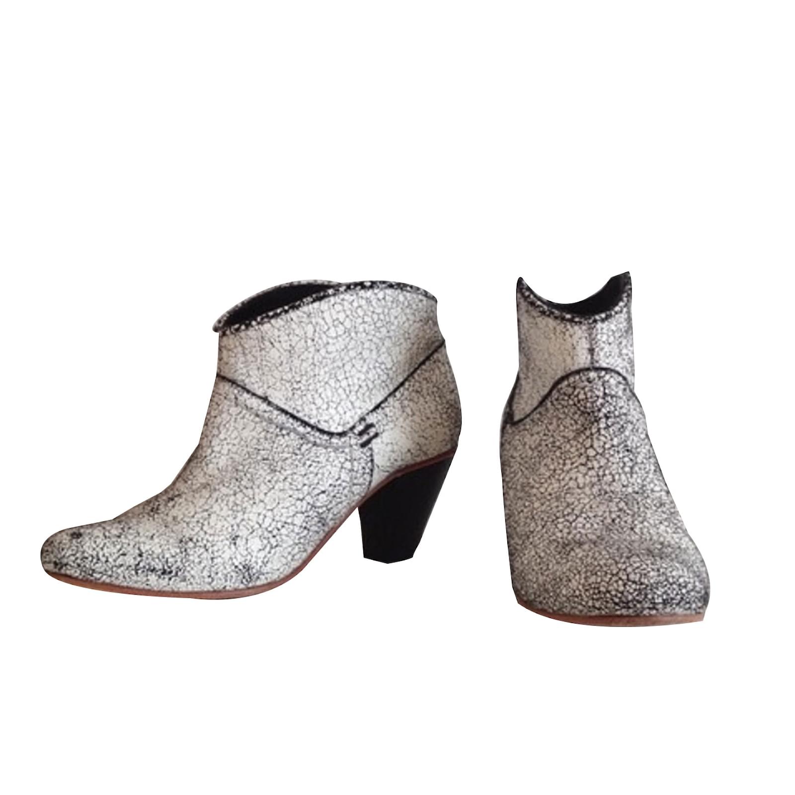 bottines maje western