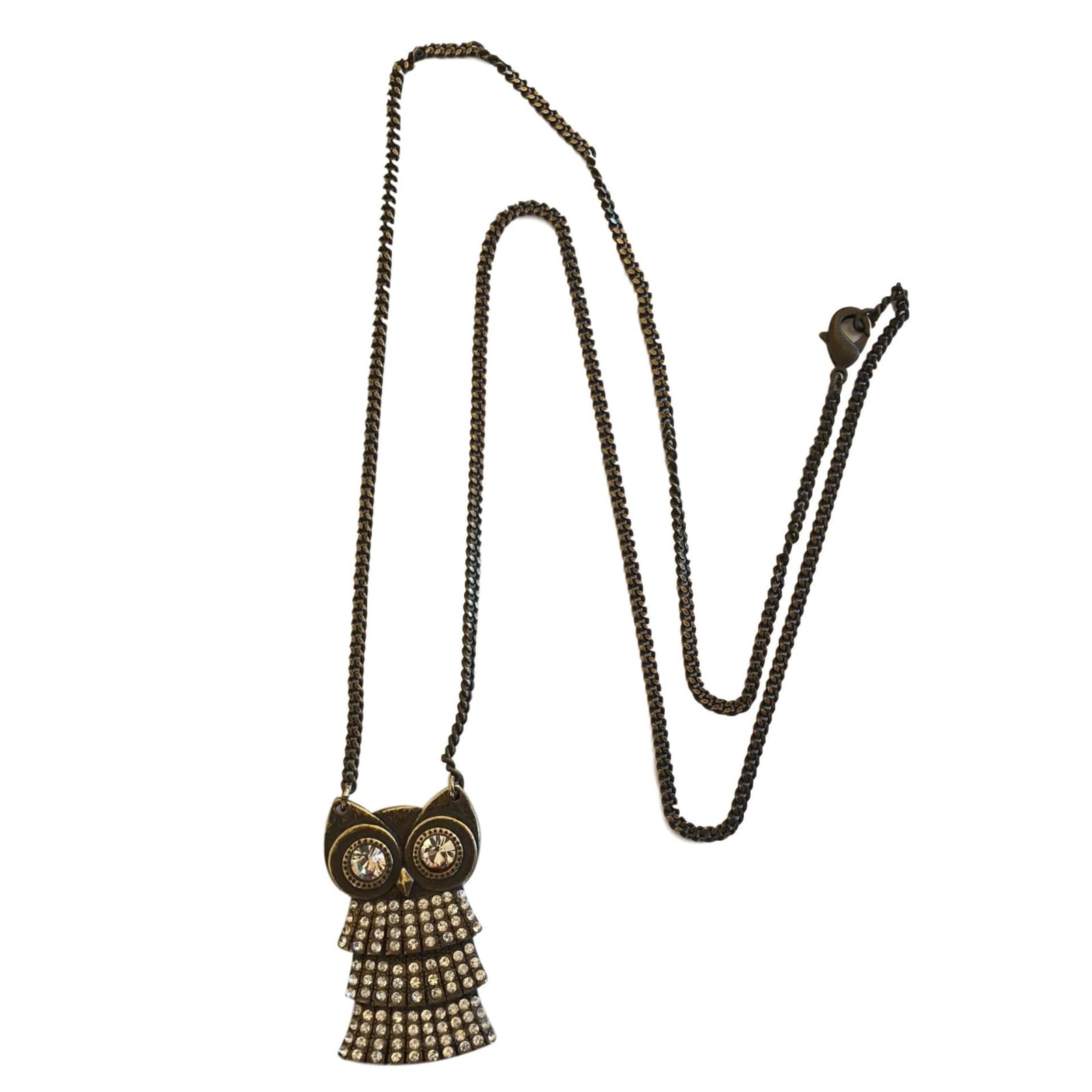 Sonia Rykiel Necklaces Bronze Metal ref 