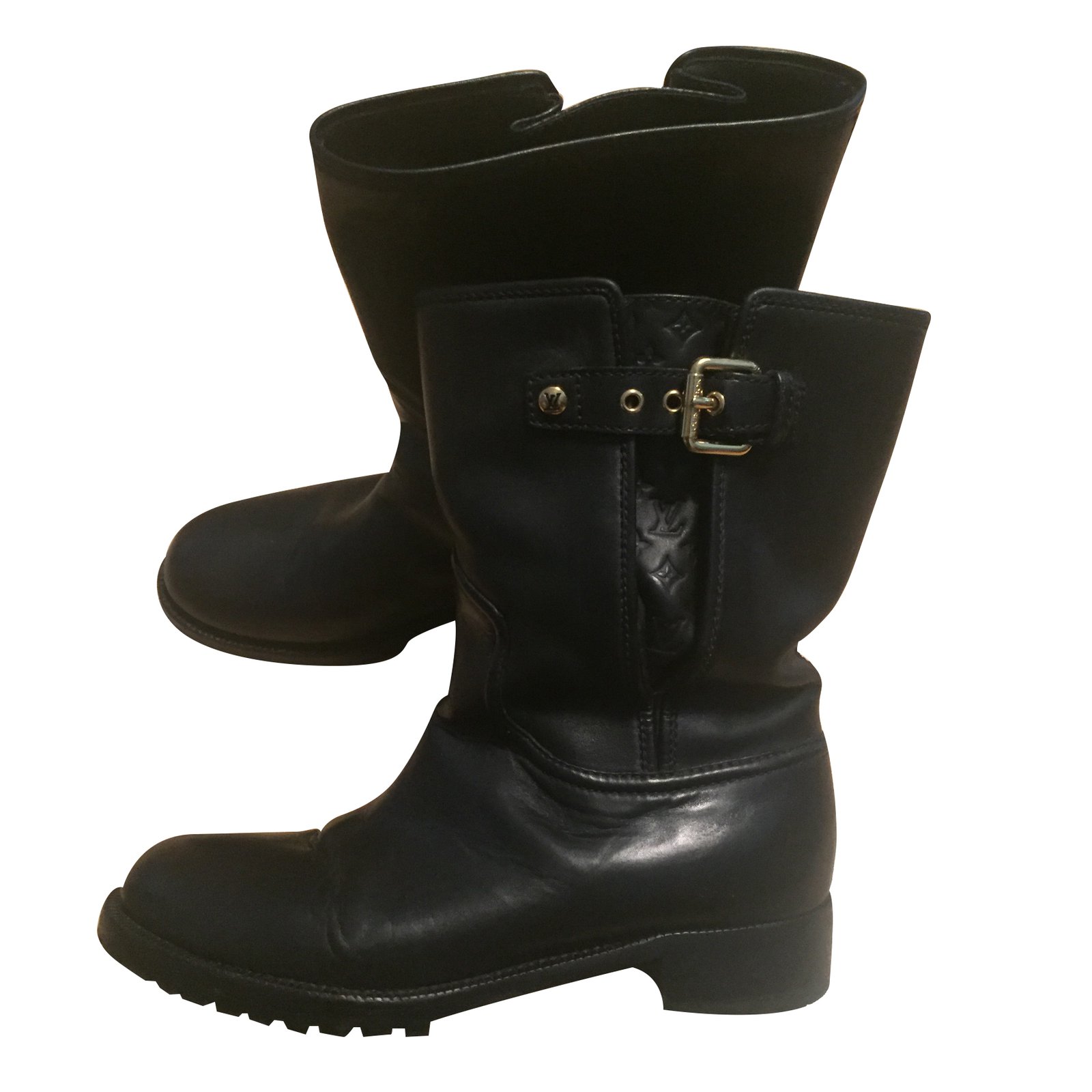 Louis Vuitton Calf Leather Boots