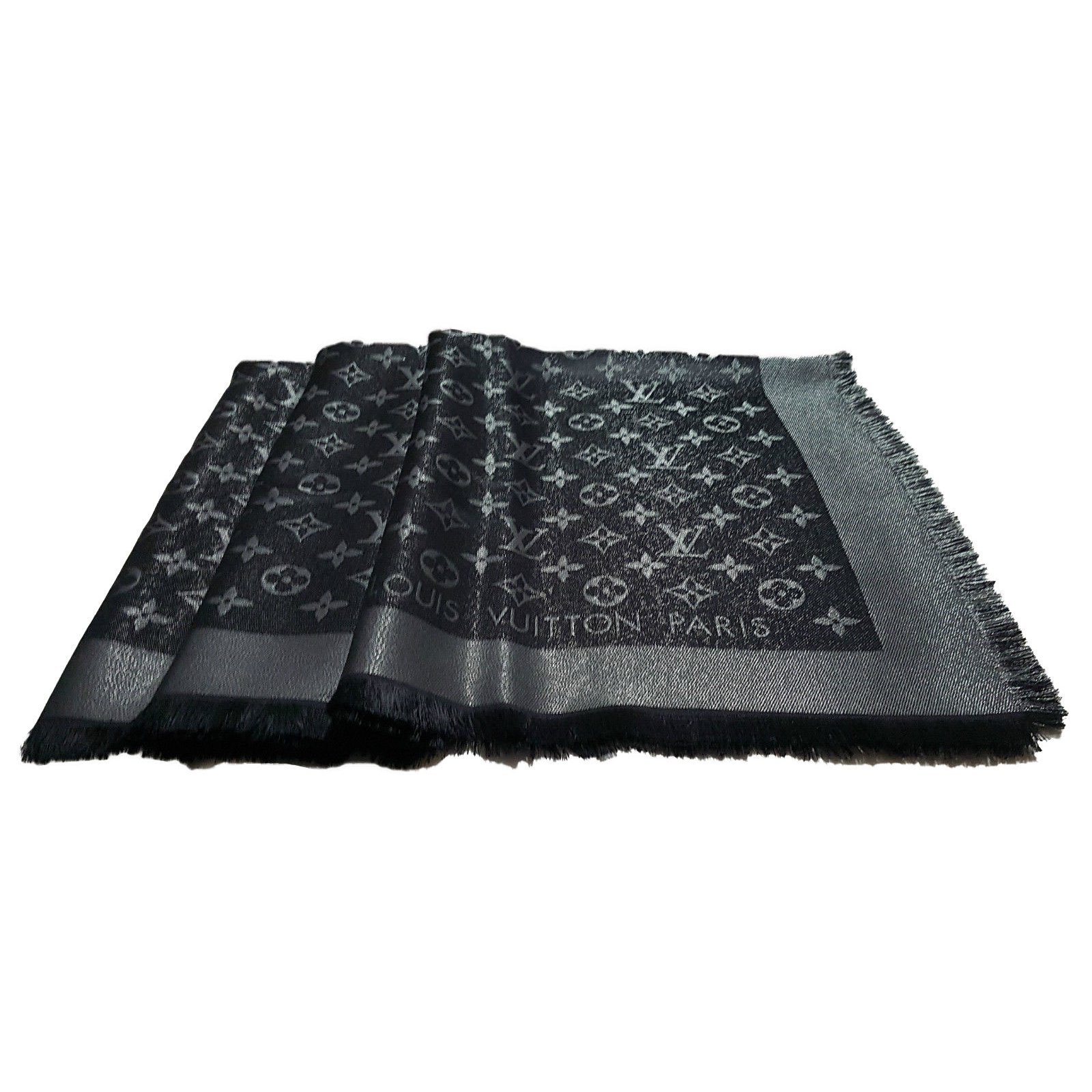 LV Logomania Shine Scarf M75832 in 2023