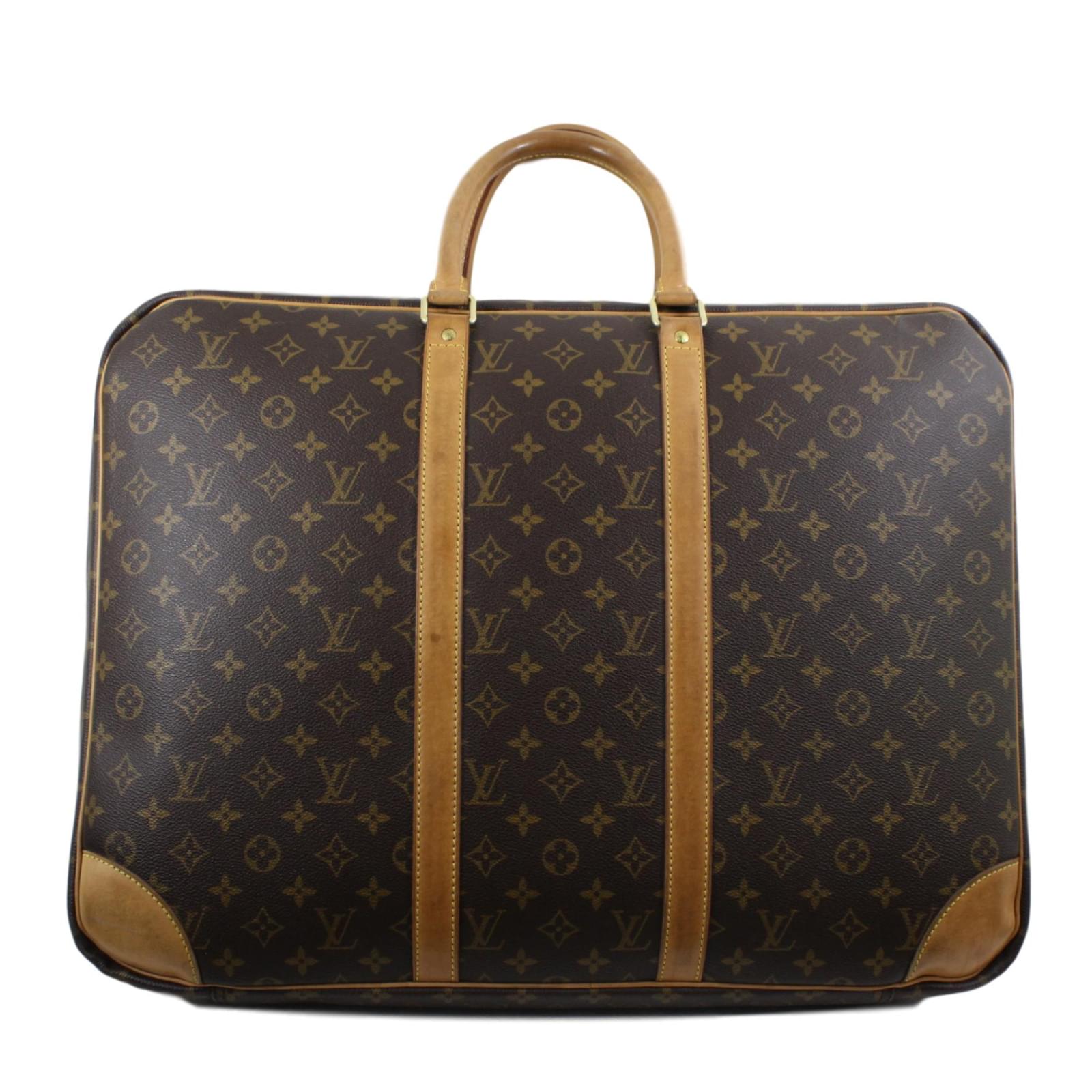 Louis Vuitton Travel Bag Leather Brown Ref 47395 Joli Louis Vuitton Travel Bag Leather Brown Ref 47395