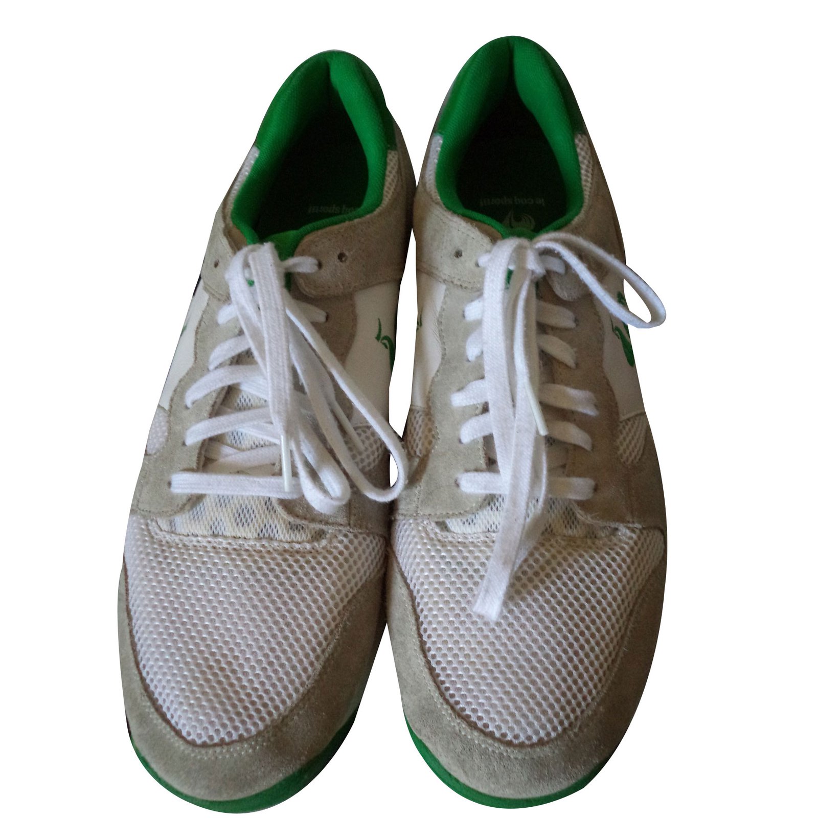 tenis le coq sportif homme verte