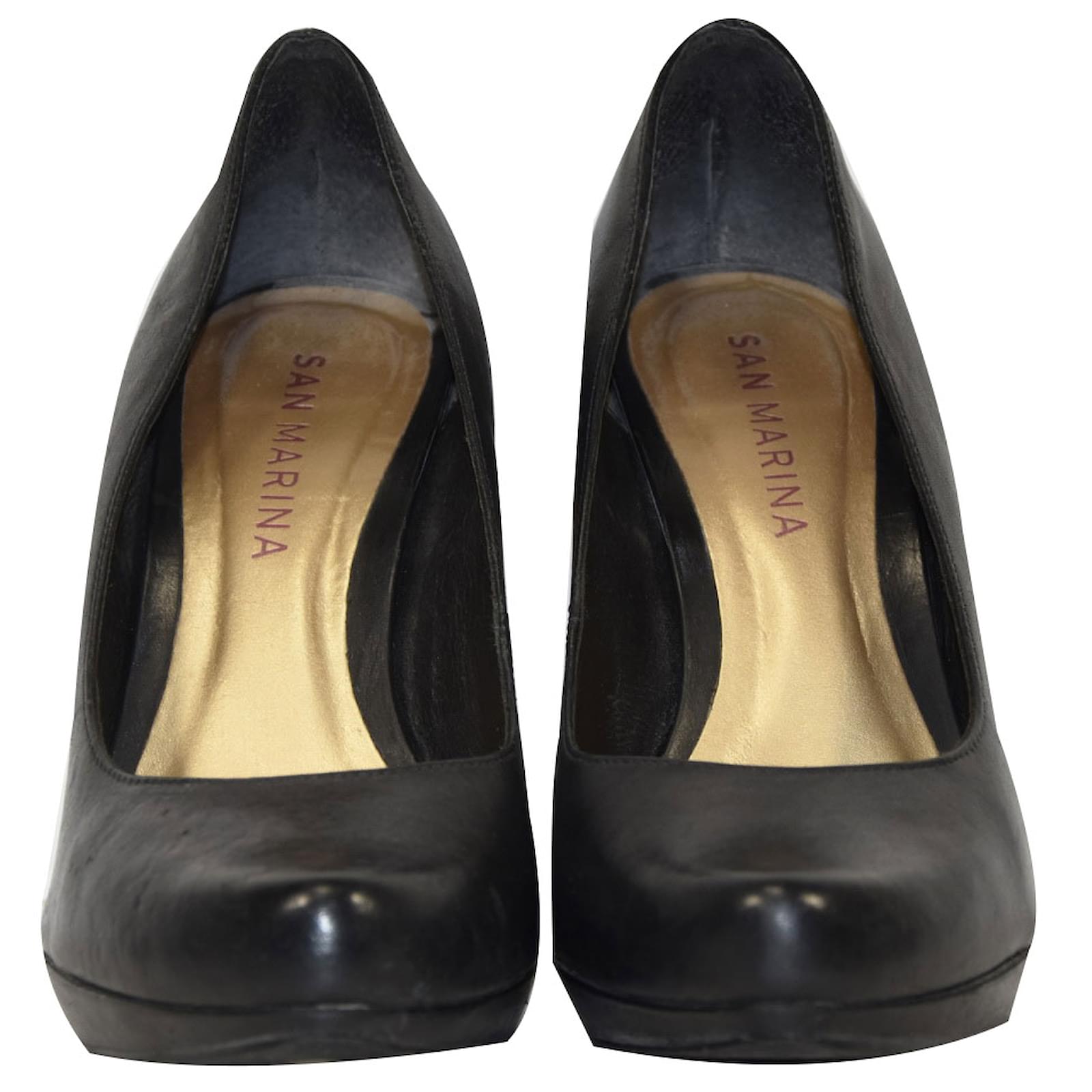 Autre Marque N191 SAN MARINA ESCARPINS NOIRS UK TRES BON