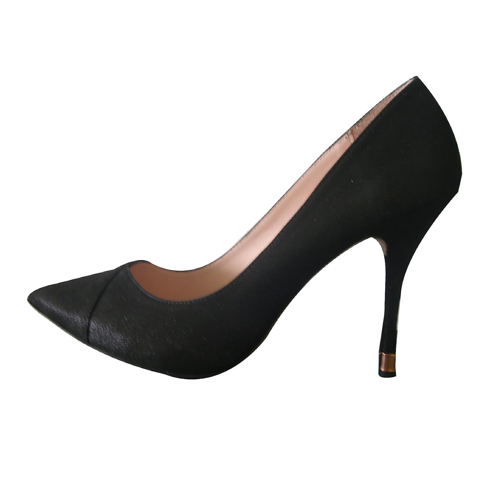 Repetto Escarpins Cuir Noir Joli Closet