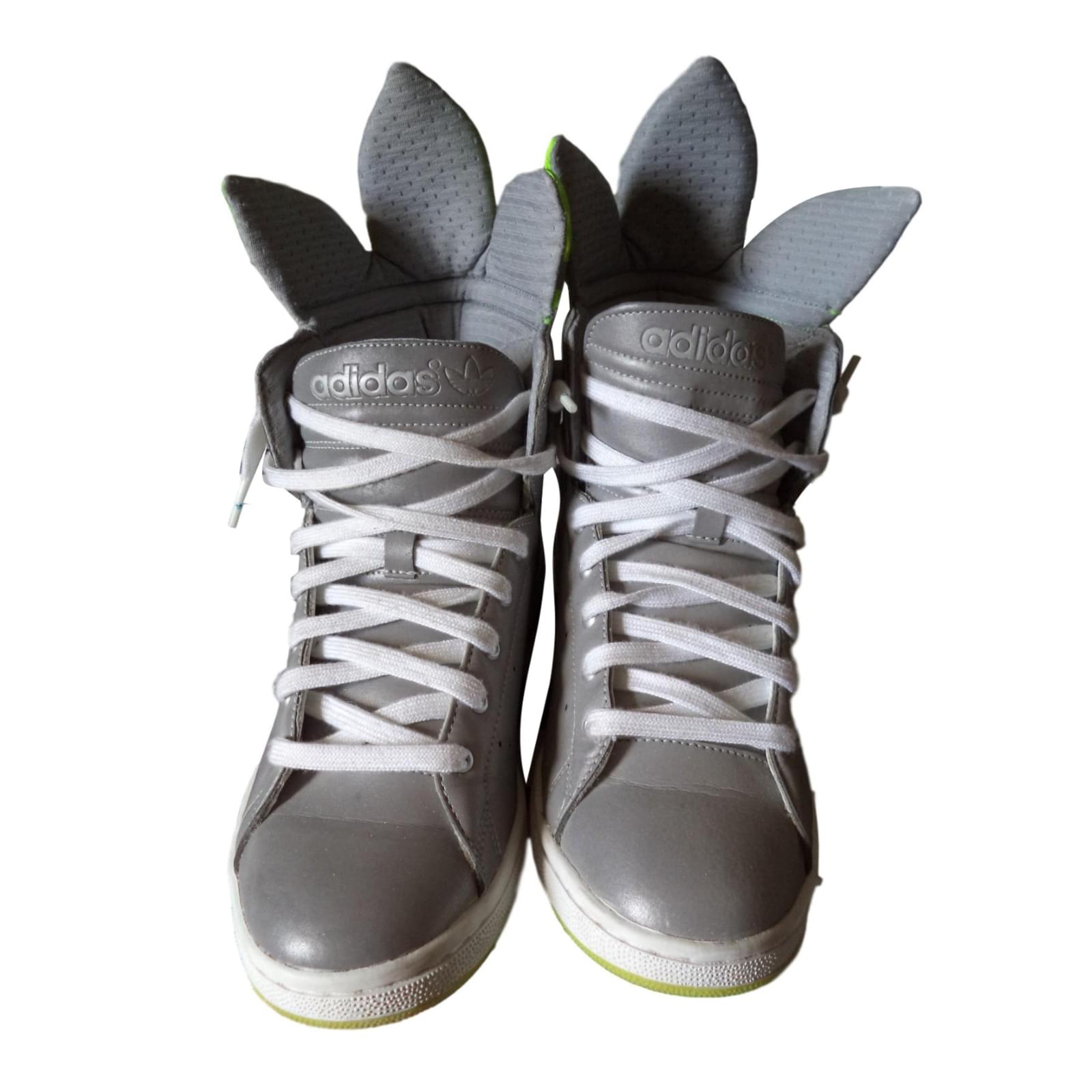 basket adidas argenté