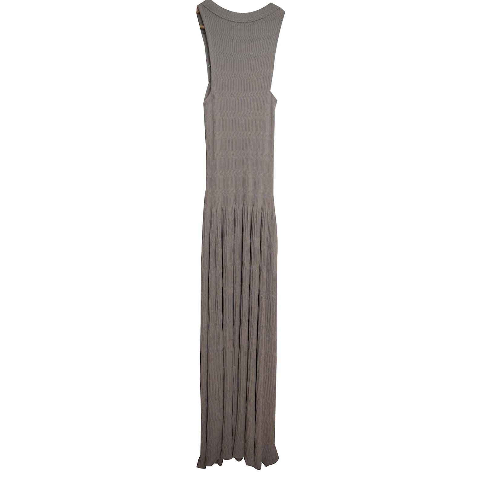alaia maxi dress