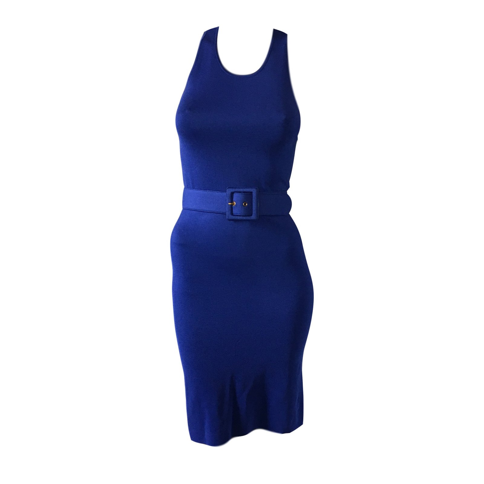 blue gucci dress
