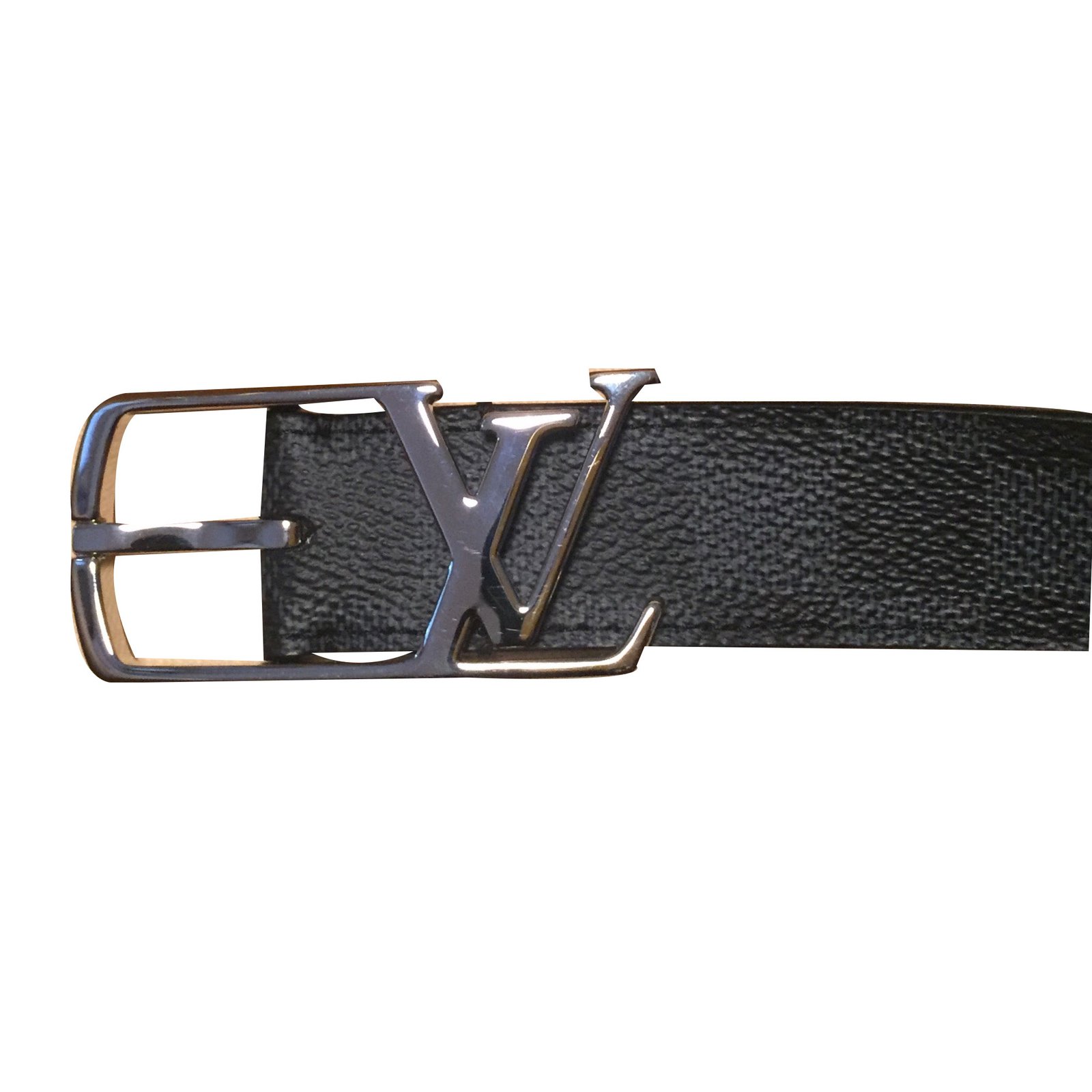 Cinturones Louis vuitton Negro talla 90 cm de en Cuero - 36366753