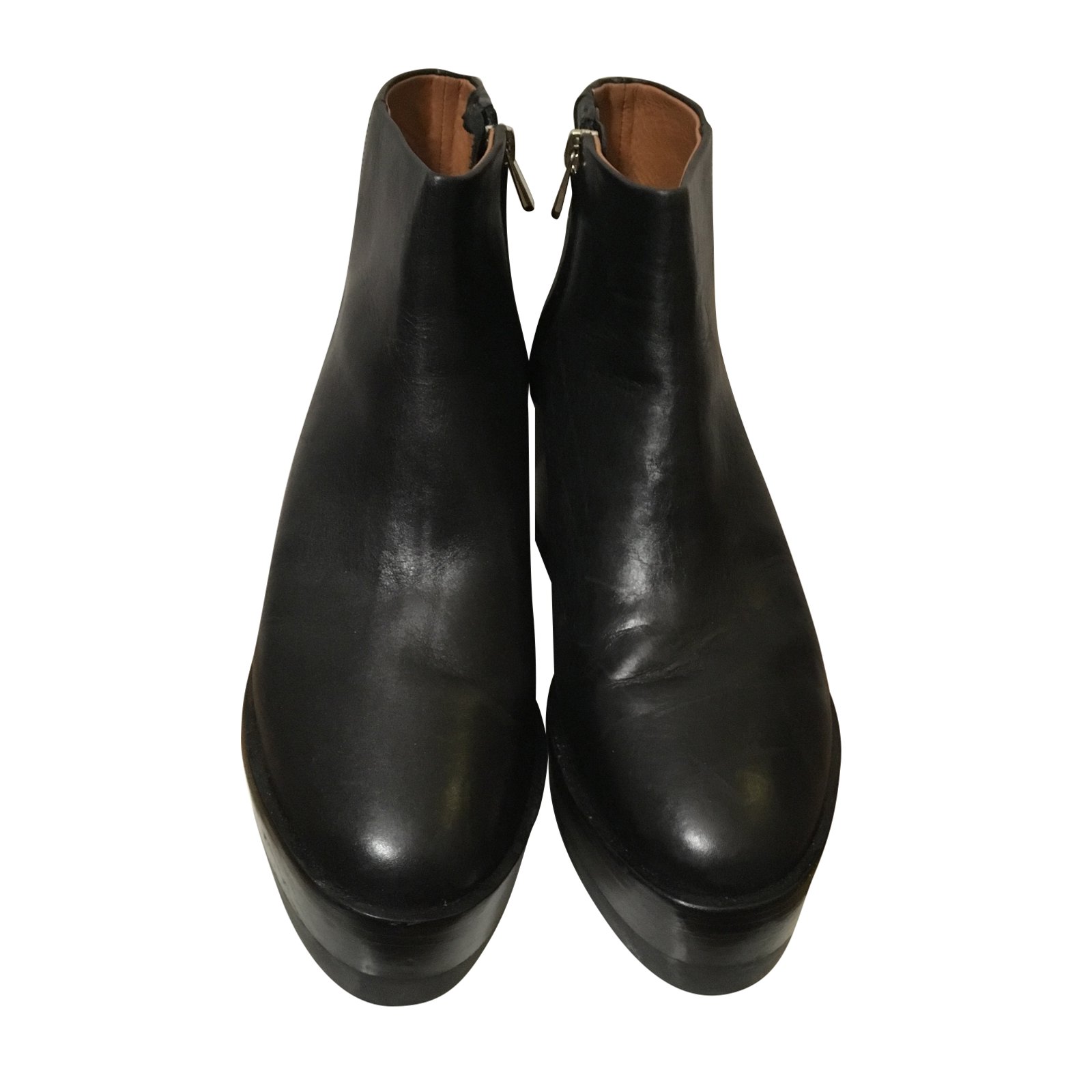 dialekt det tvivler jeg på stor & Other Stories Ankle Boots Black Leather ref.50407 - Joli Closet