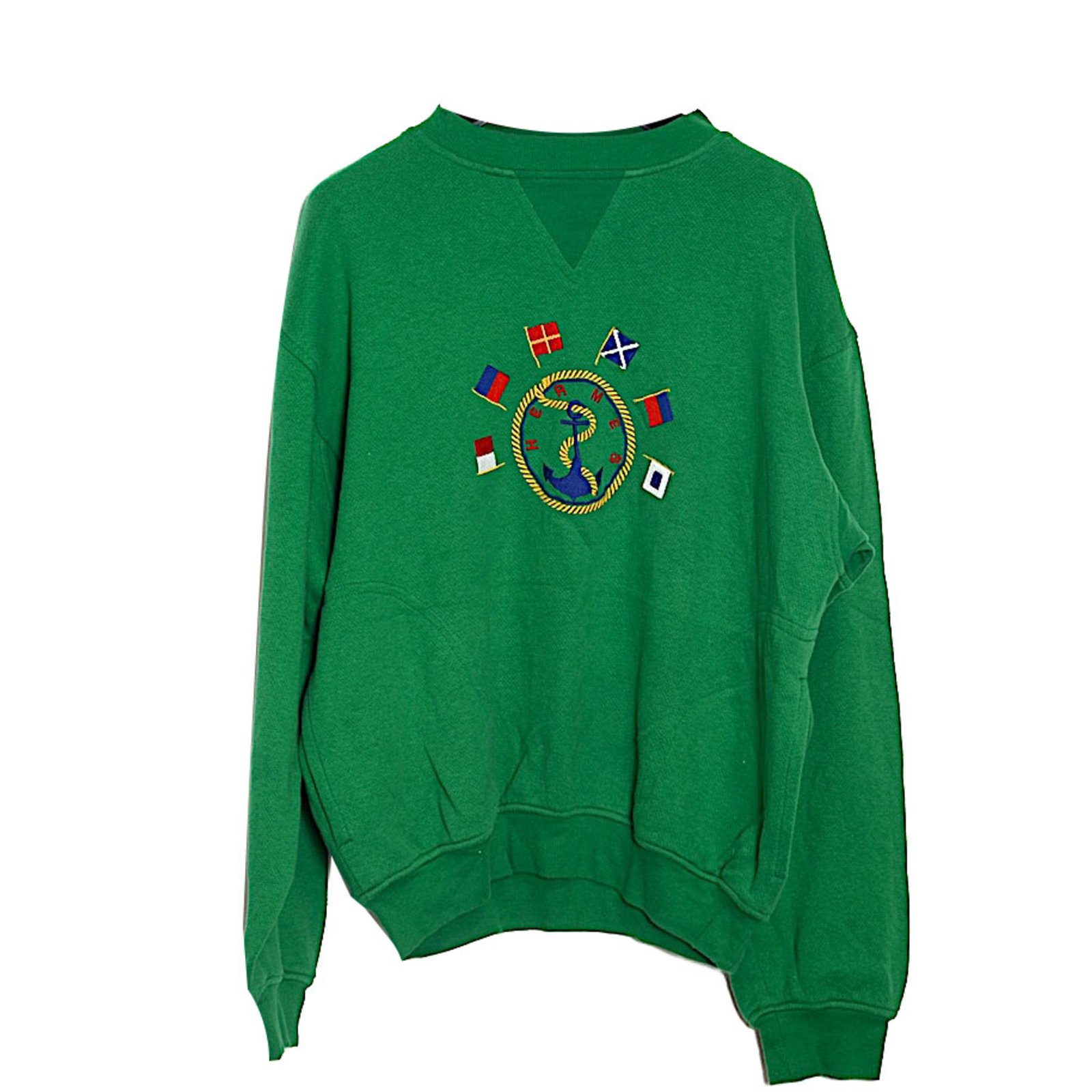 Hermès Sweaters Green Cotton ref.50801 - Joli Closet