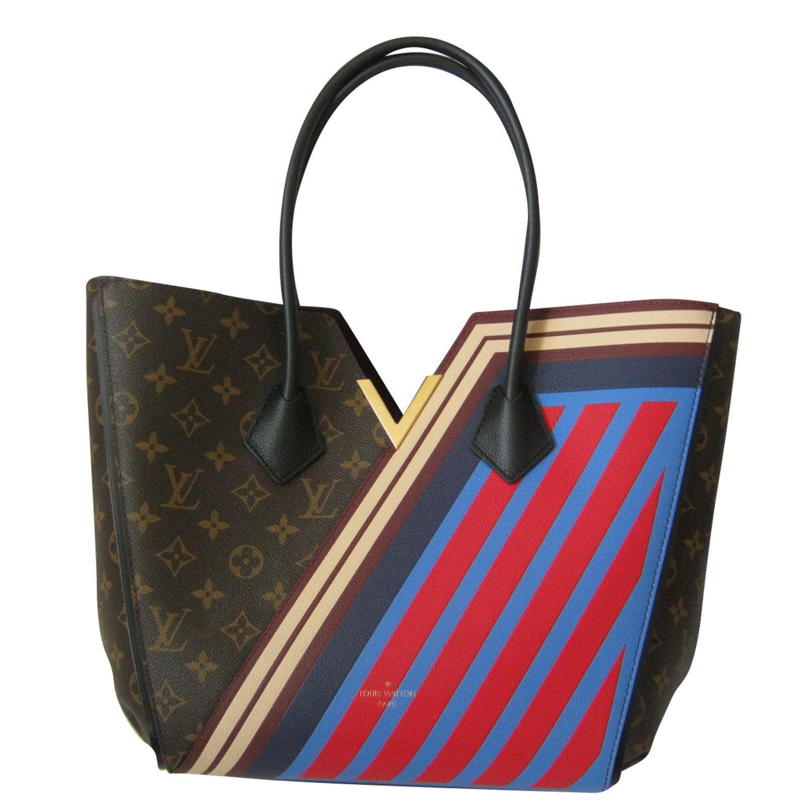 Louis Vuitton Limited Edition Kimono Tote Handbags Leather Brown ref.51382 - Joli Closet