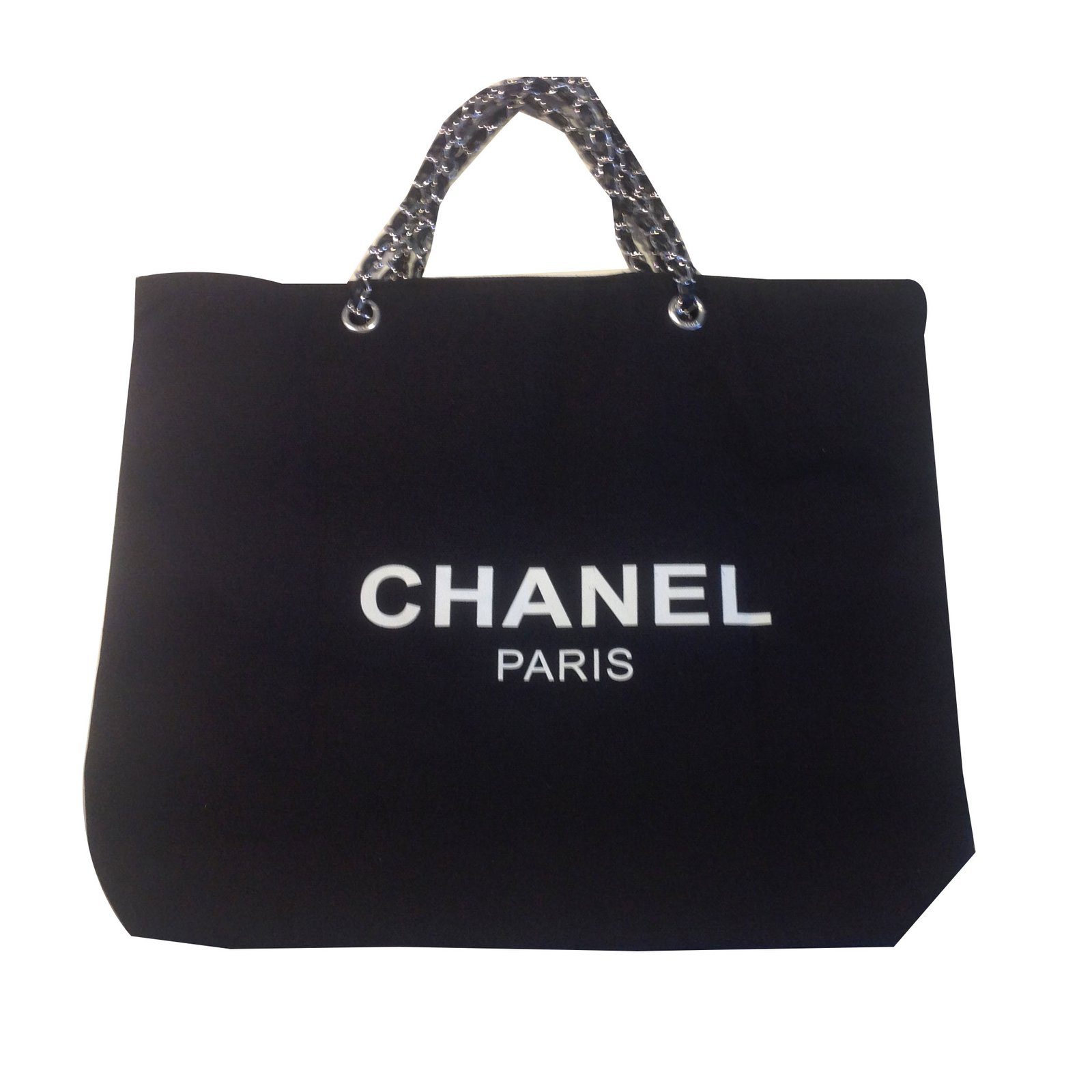 Chanel Chanel VIP gift bag VIP gifts Cotton Black ref.52017 - Joli Closet