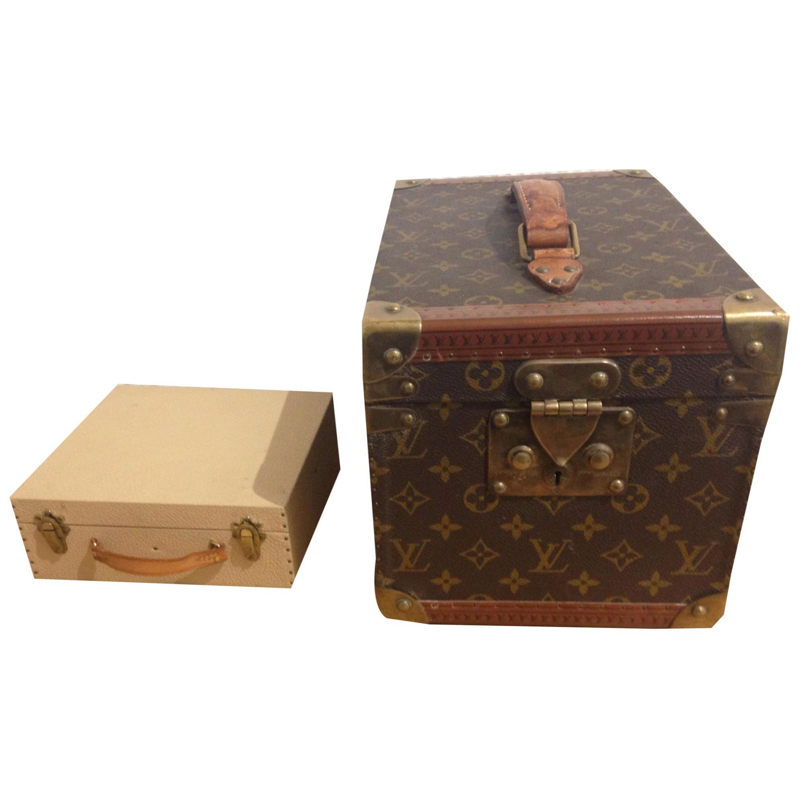 Louis Vuitton vanity Brown Leather ref.52198 - Joli Closet
