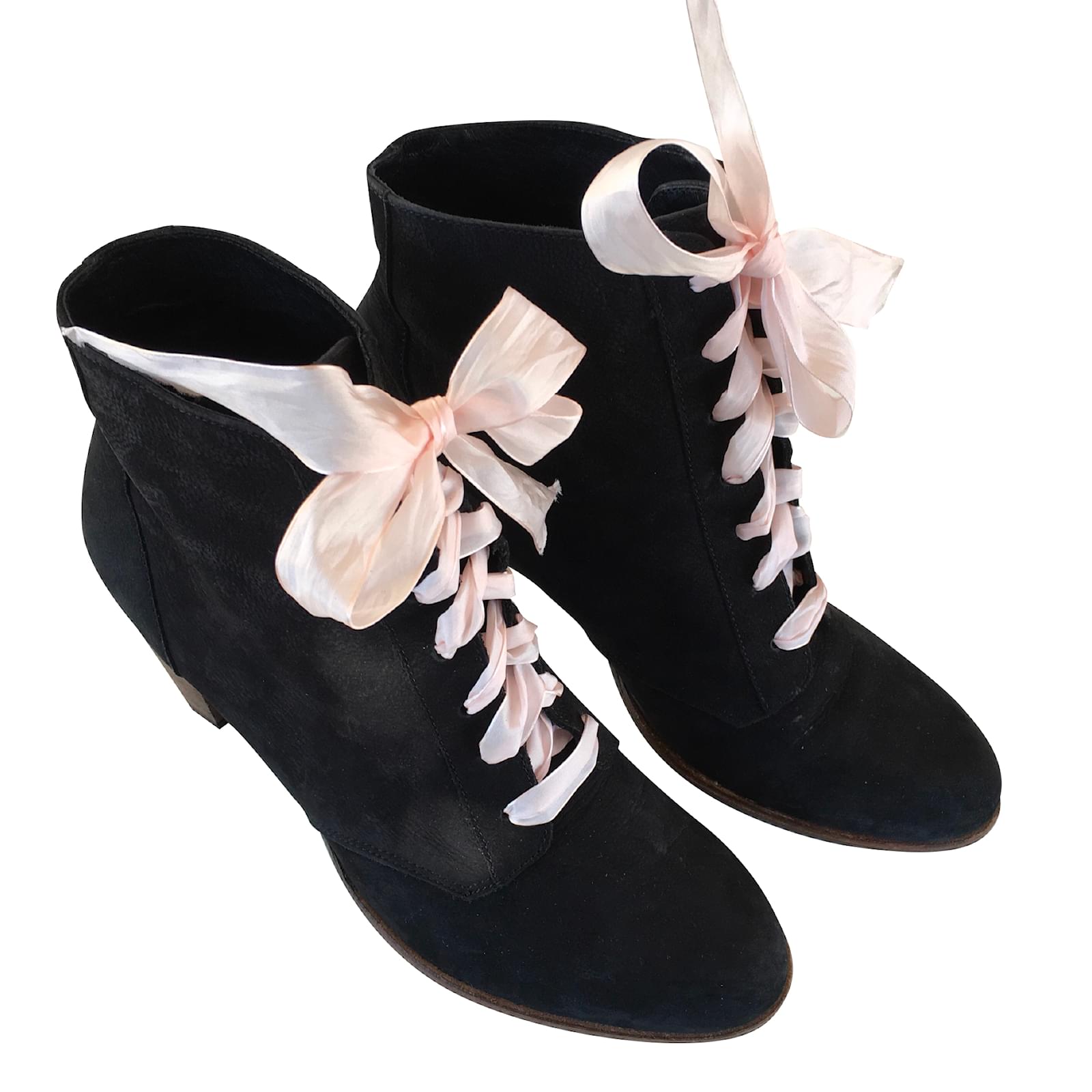 bottines noires andre