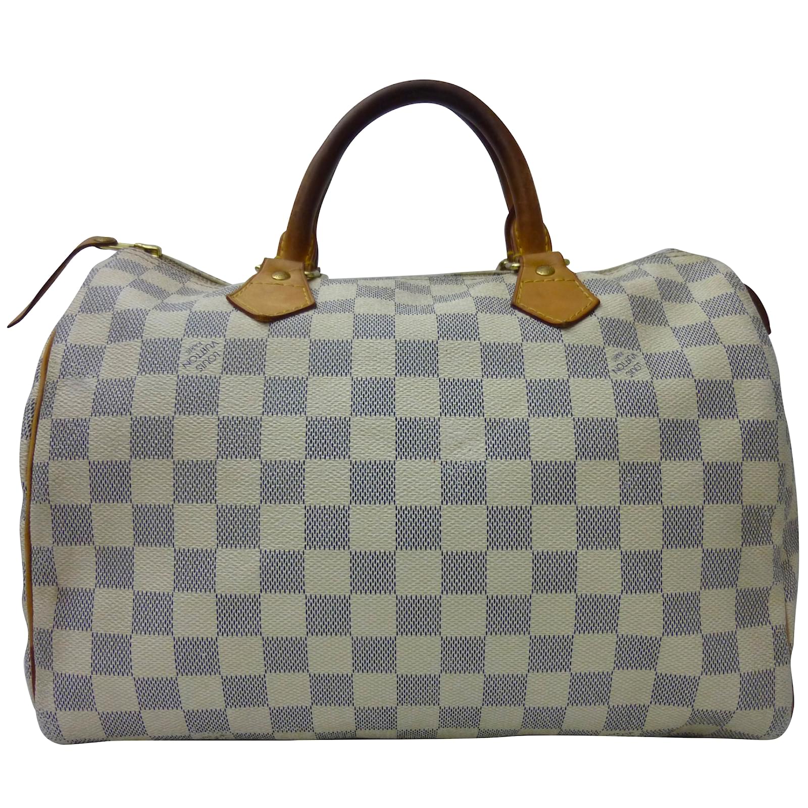 Sacs à main Louis Vuitton Sac Louis Vuitton Speedy 30 à damier azur en