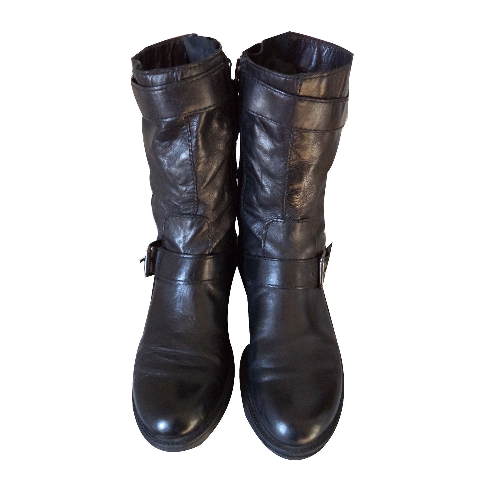 Minelli Boots Black Leather ref.54108 - Joli Closet