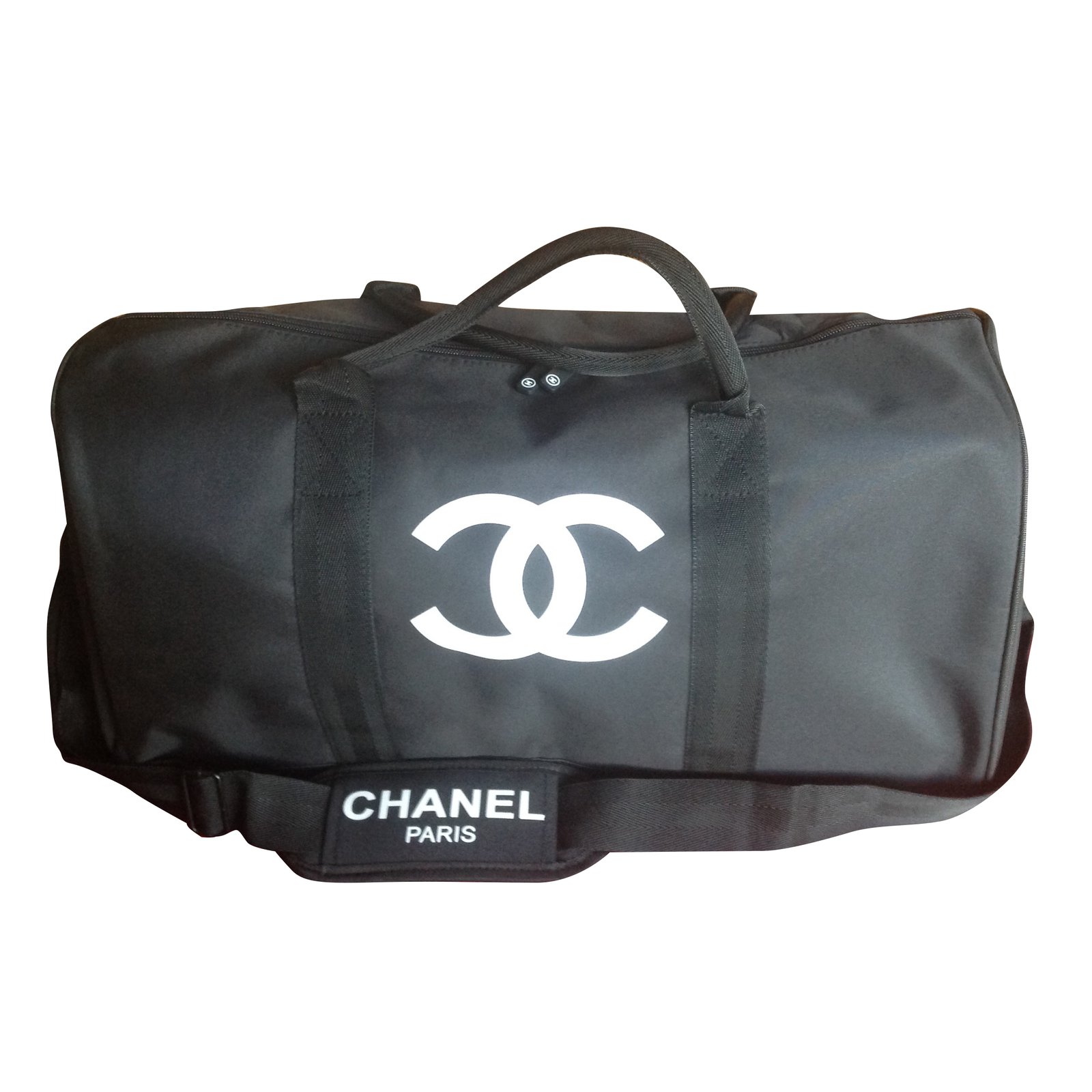 Chanel Chanel vip gift bag VIP gifts Polyamide Black ref.54587 - Joli Closet