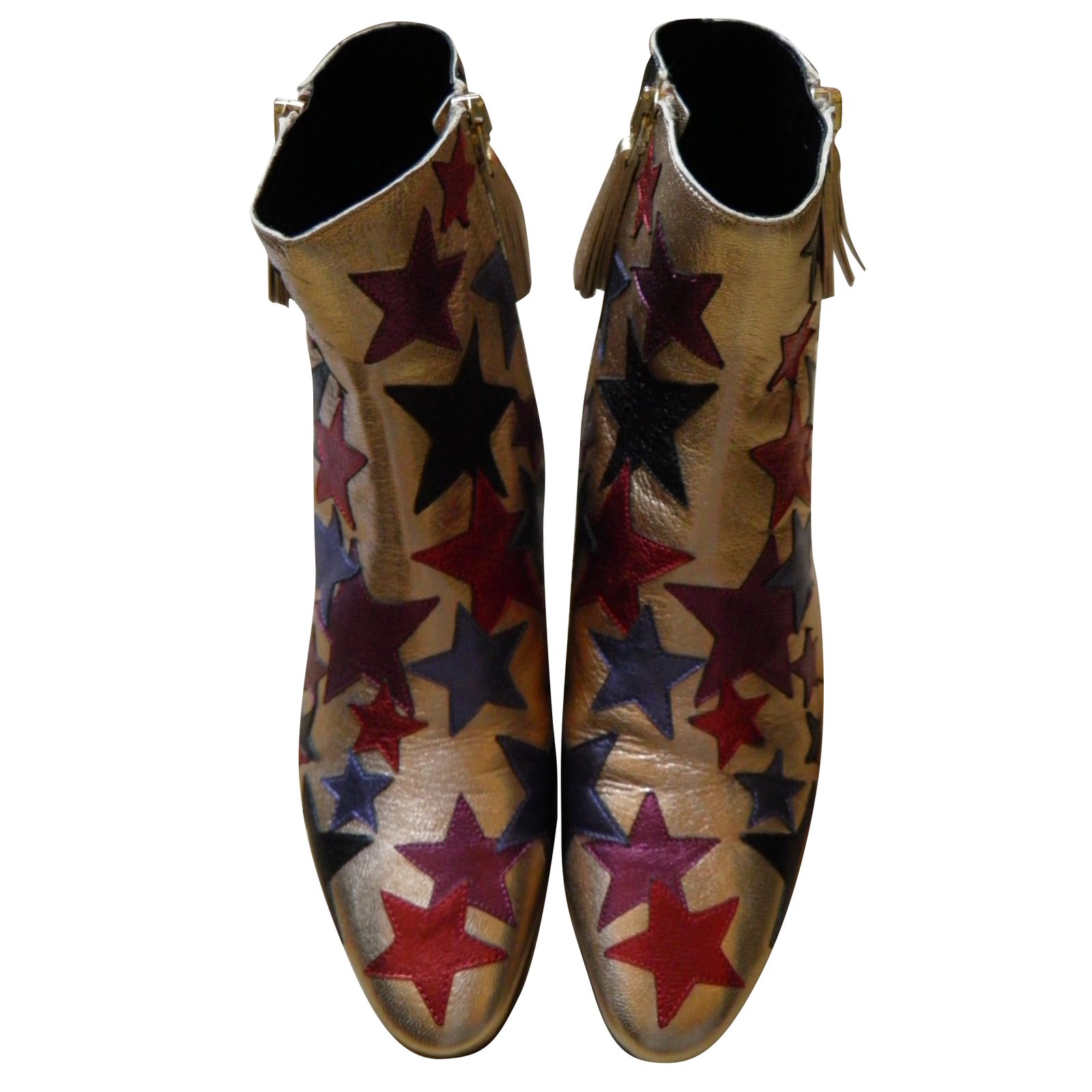 Tommy Hilfiger Ankle Boots Multiple colors Leather ref.55064 - Joli