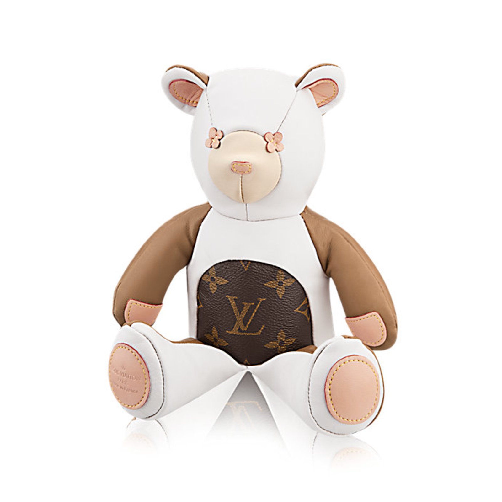 Un Ours En Peluche Supreme x Louis Vuitton Aux Enchères