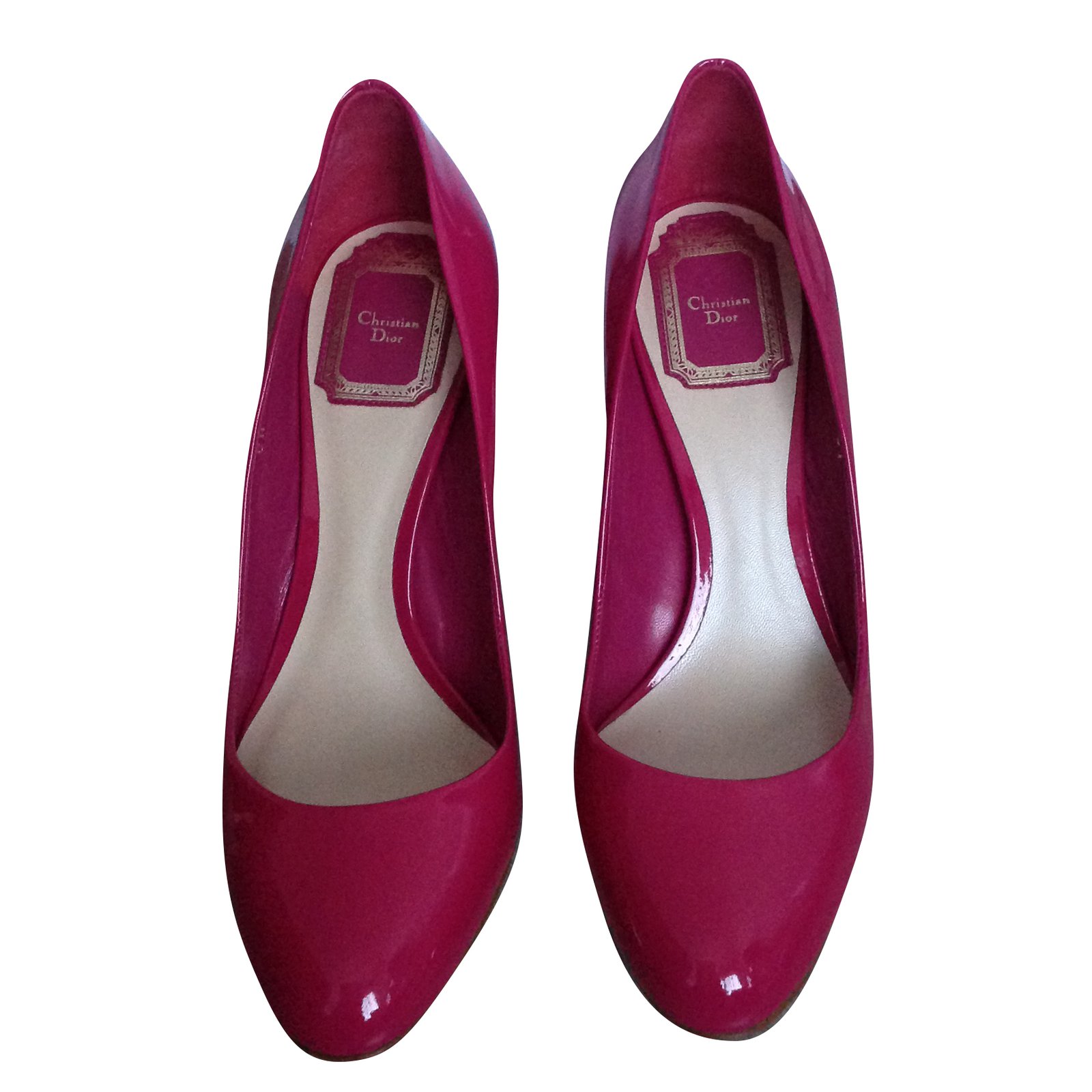 Dior Heels Pink Leather ref.55753 - Joli Closet